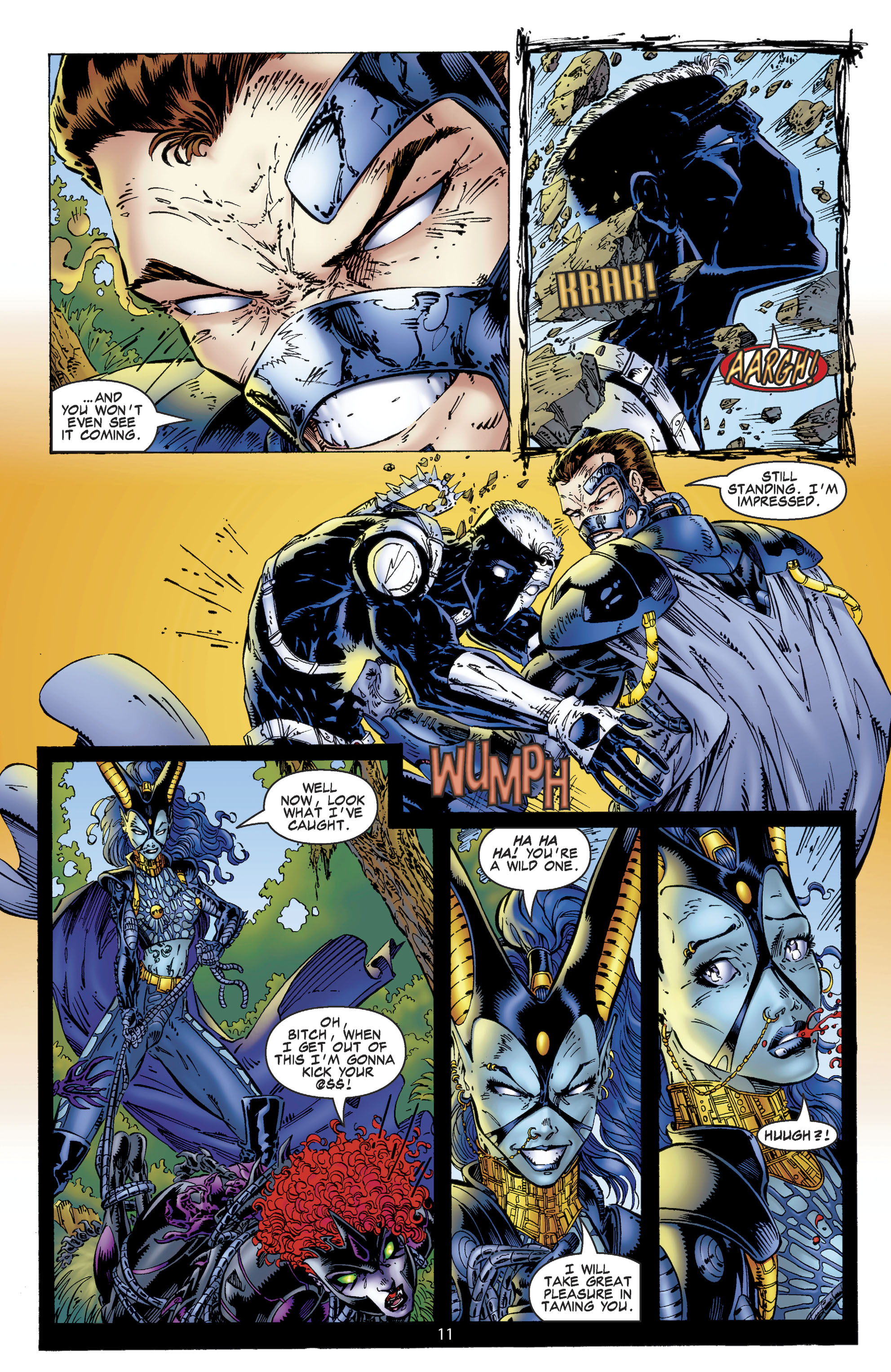Read online Backlash comic -  Issue #19 - 12