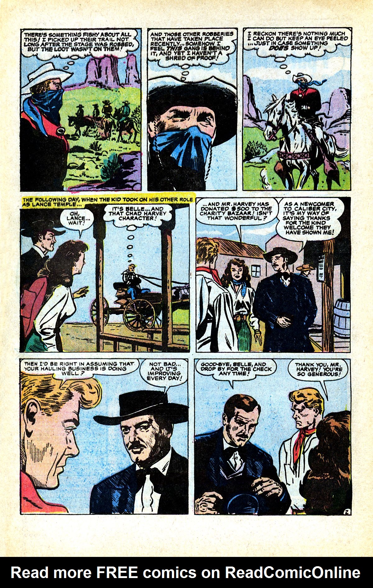 Read online The Outlaw Kid (1970) comic -  Issue #6 - 12