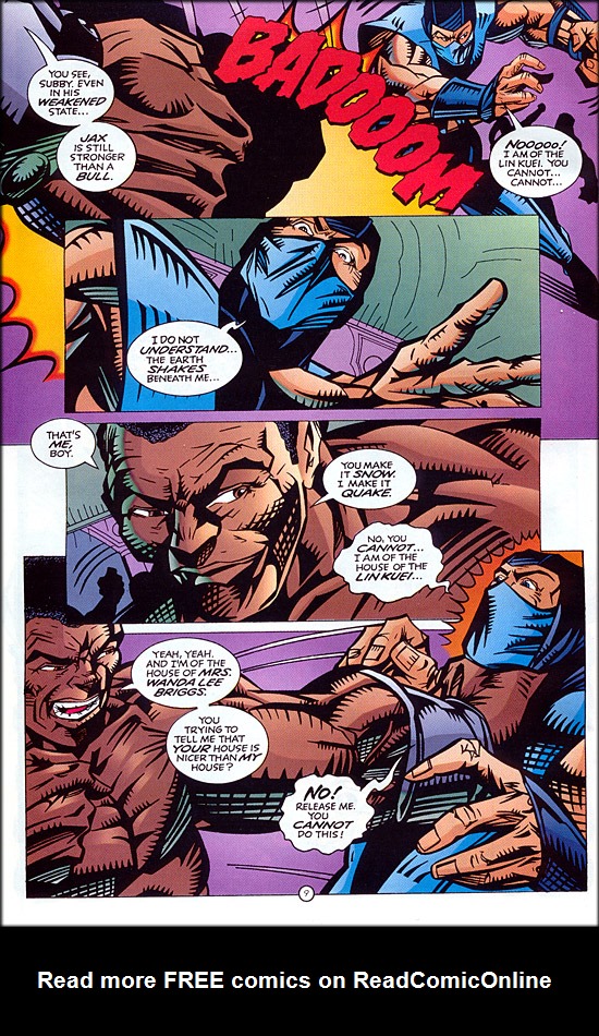 Read online Mortal Kombat: Tournament Edition comic -  Issue # Full - 10