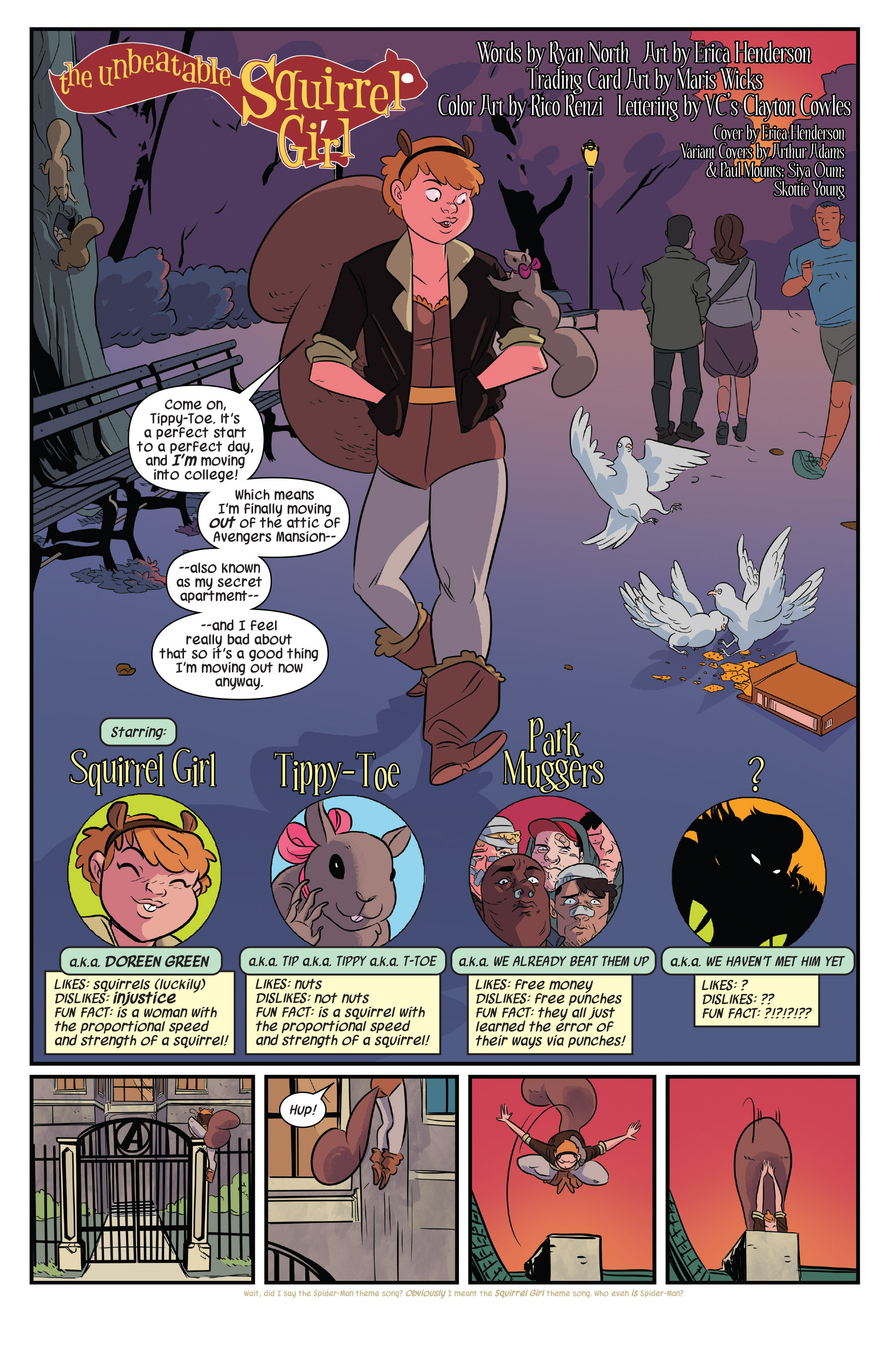 Read online The Unbeatable Squirrel Girl comic -  Issue #1 - 4