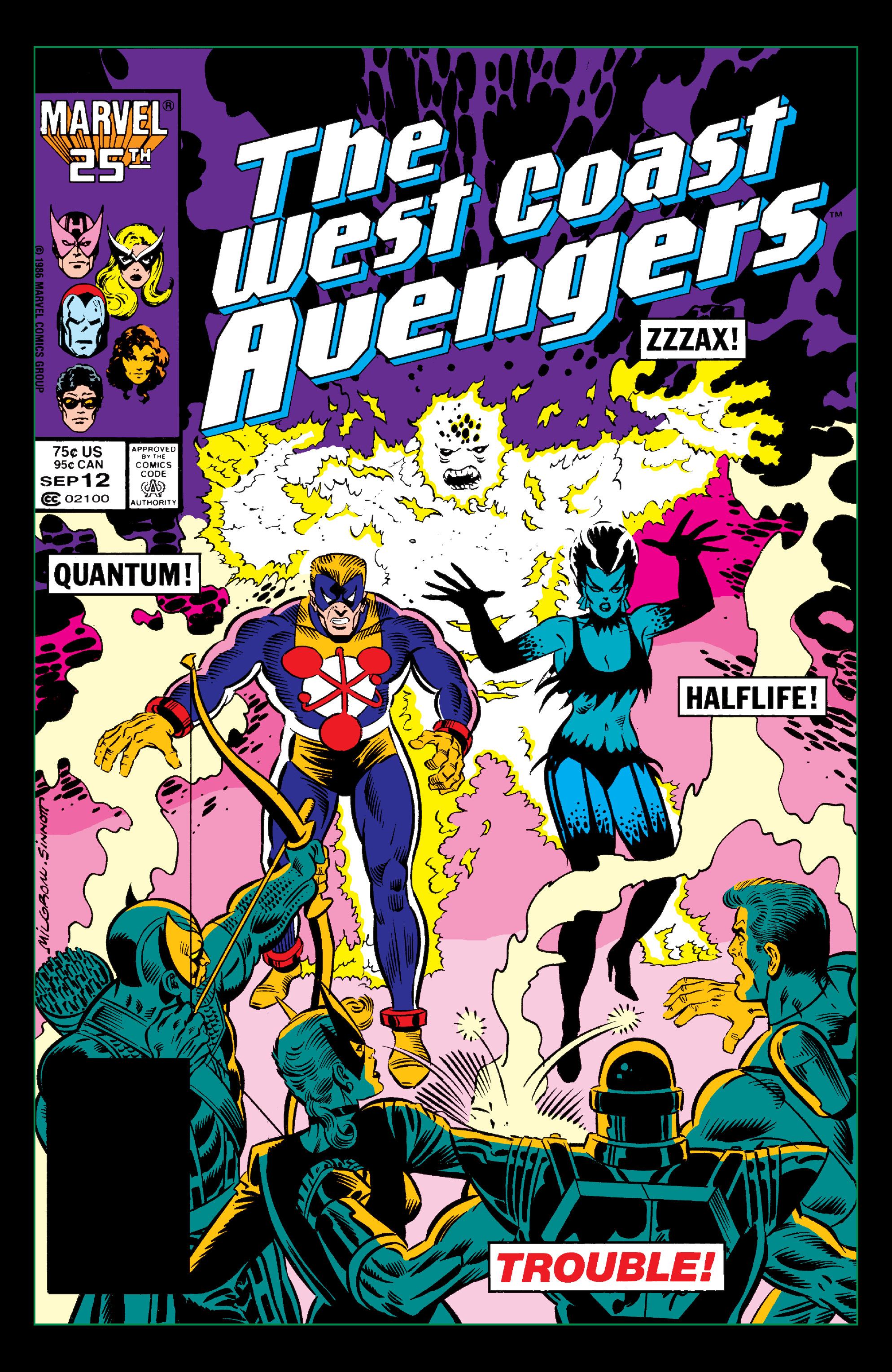 Read online Avengers West Coast Epic Collection: How The West Was Won comic -  Issue #Avengers West Coast Epic Collection Lost in Space-Time (Part 1) - 97