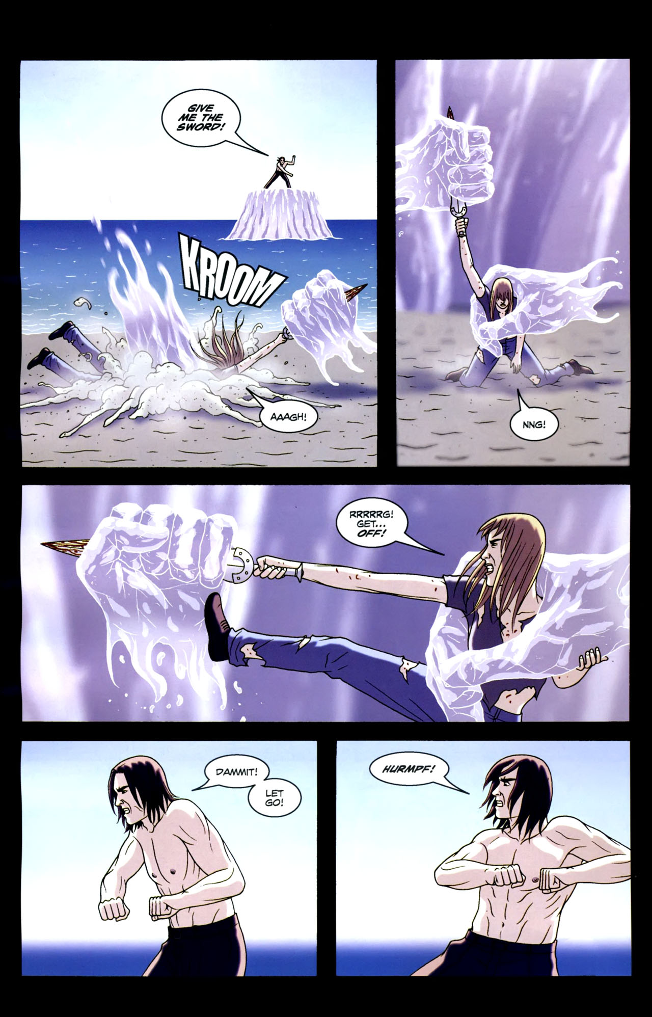 Read online The Sword comic -  Issue #11 - 10