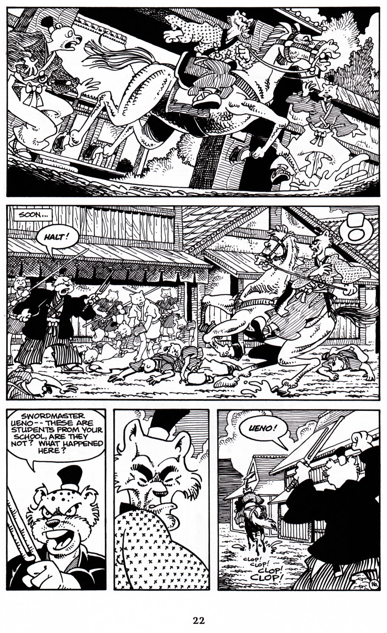 Read online Usagi Yojimbo (1996) comic -  Issue #7 - 16
