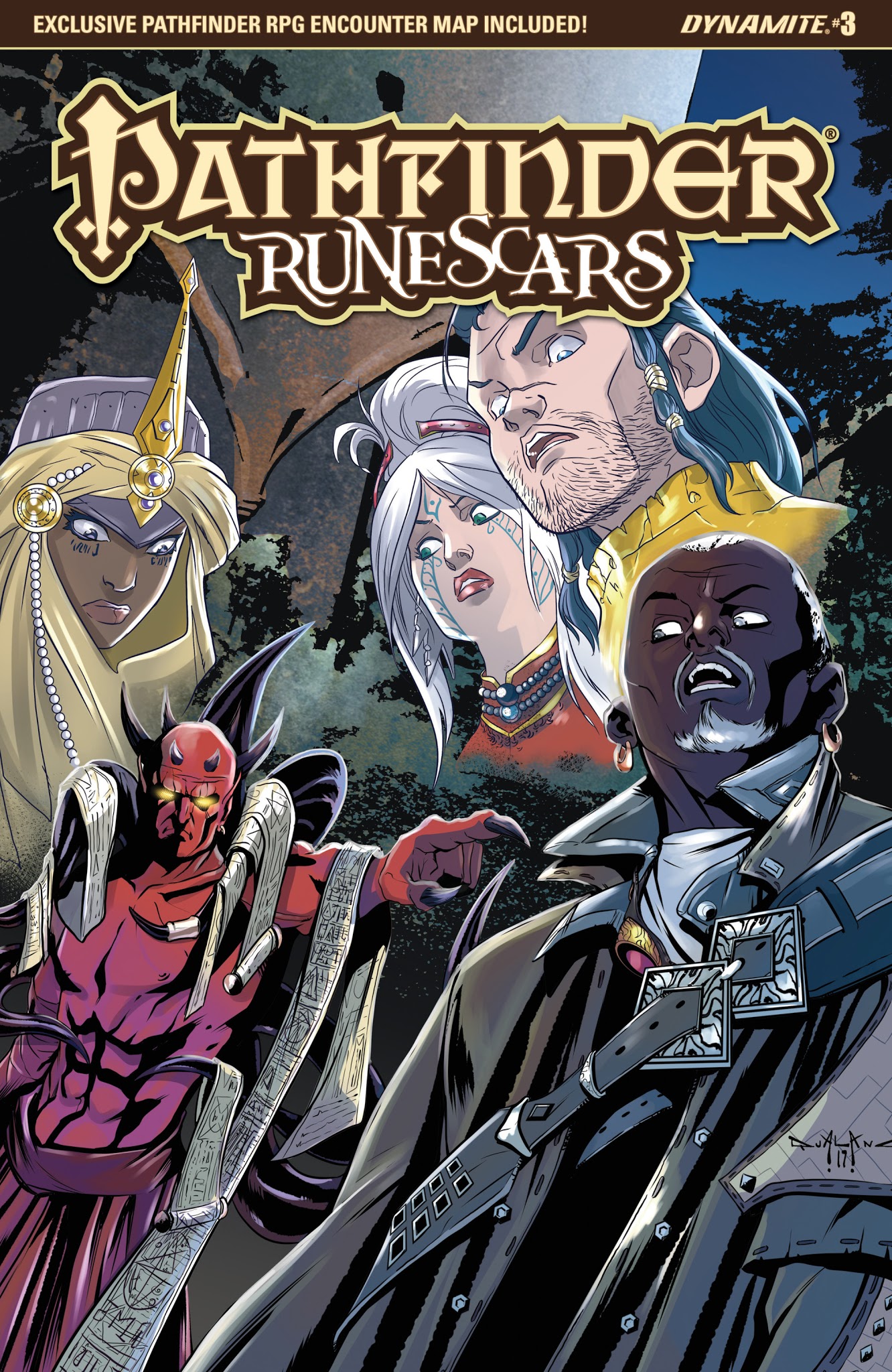 Read online Pathfinder: Runescars comic -  Issue #3 - 2