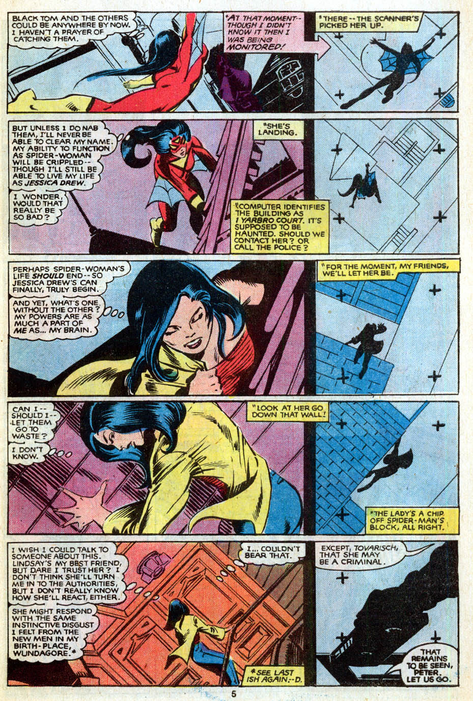 Read online Spider-Woman (1978) comic -  Issue #38 - 5