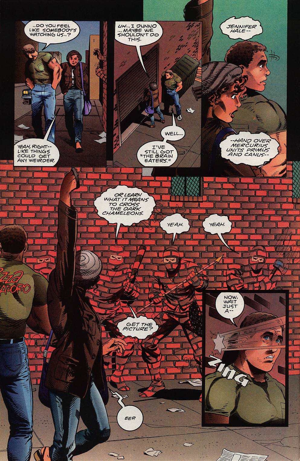 Read online Neil Gaiman's Mr. Hero - The Newmatic Man (1995) comic -  Issue #1 - 23
