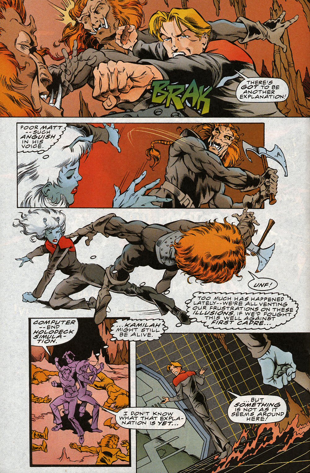 Read online Star Trek: Starfleet Academy (1996) comic -  Issue #7 - 10