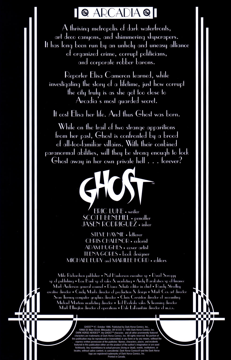 Read online Ghost (1995) comic -  Issue #7 - 2