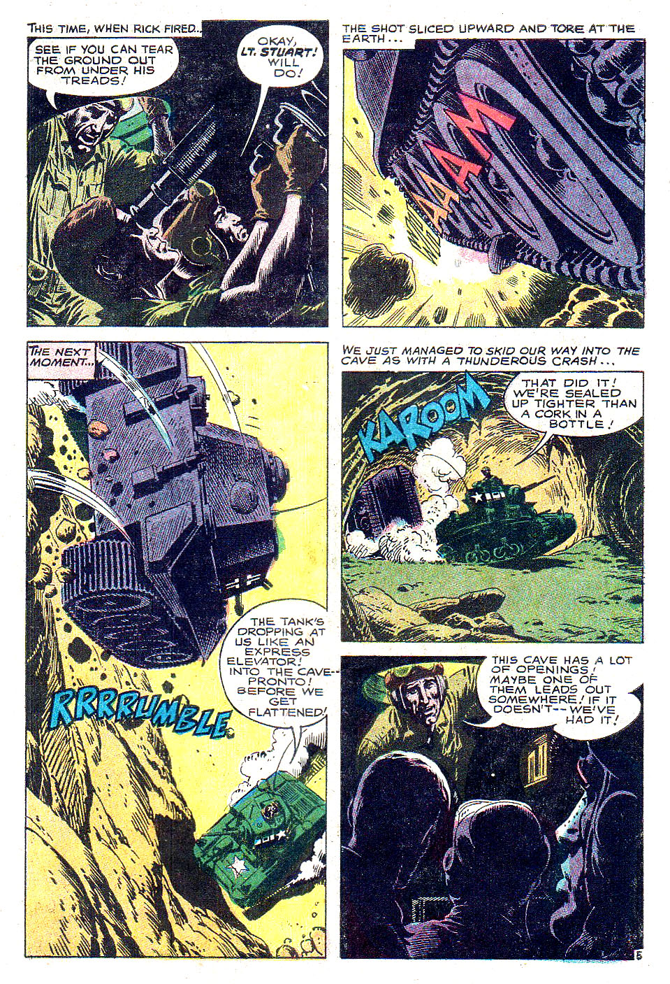 Read online G.I. Combat (1952) comic -  Issue #121 - 7