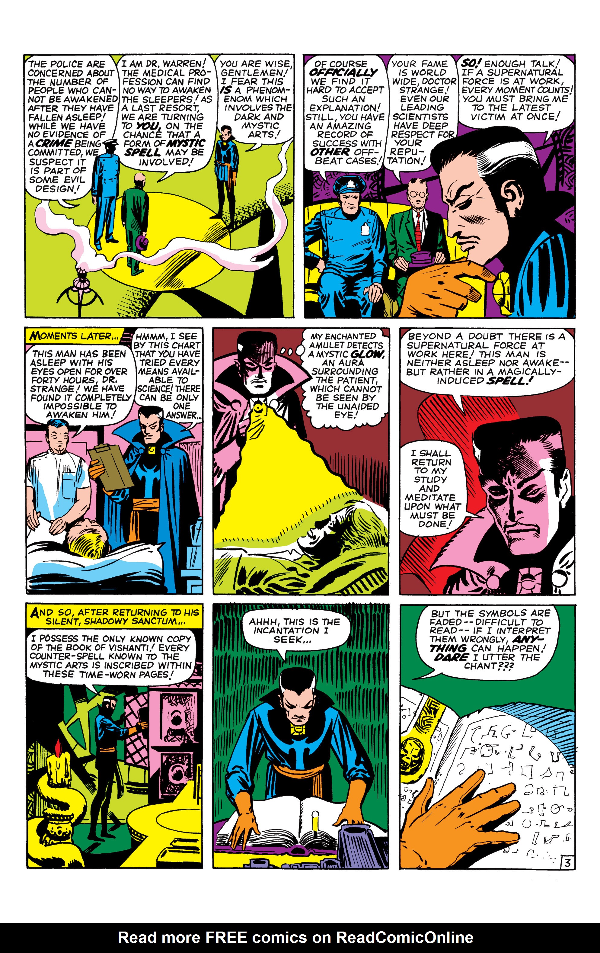 Read online Marvel Masterworks: Doctor Strange comic -  Issue # TPB 1 - 36