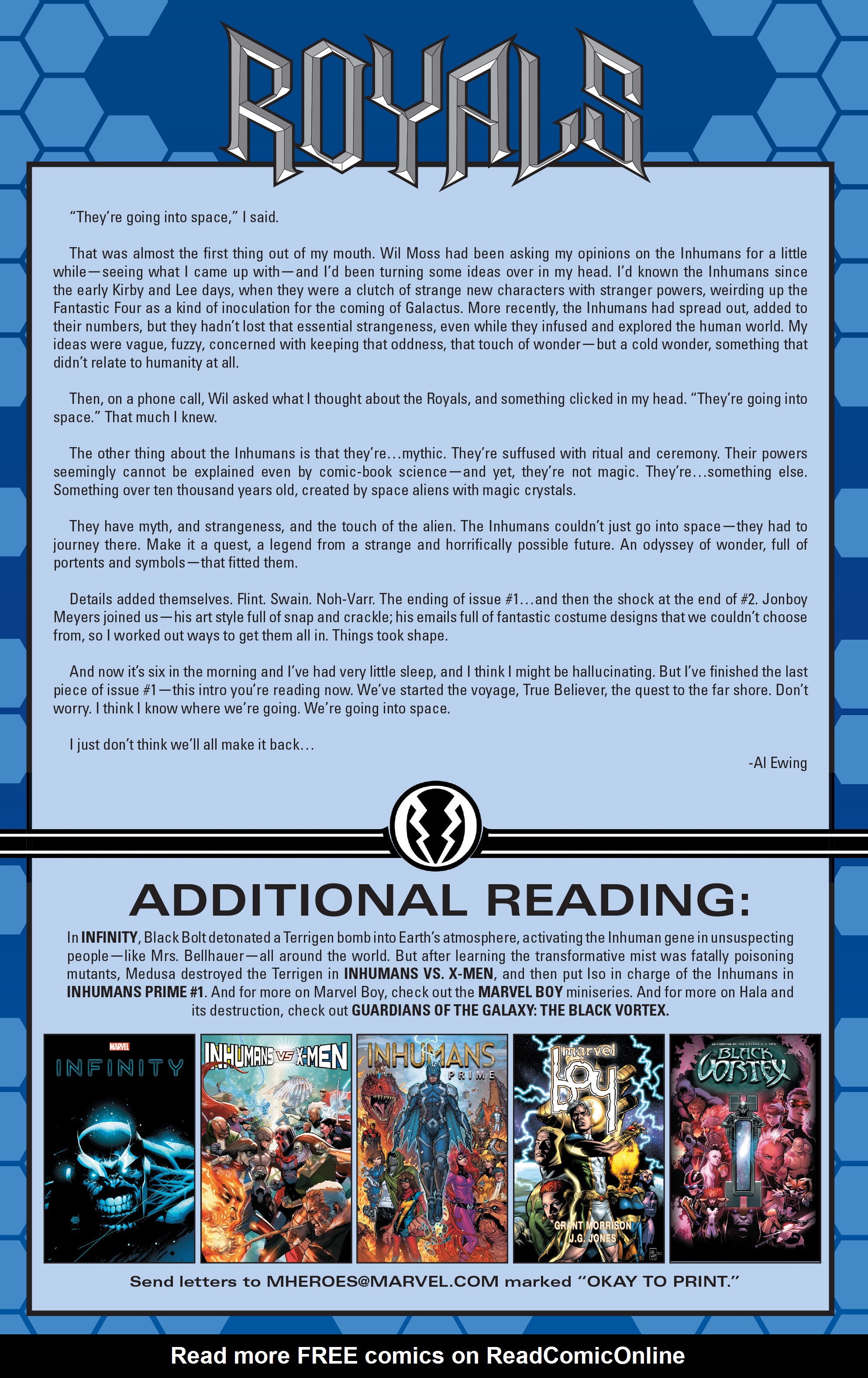 Read online Royals comic -  Issue #1 - 22