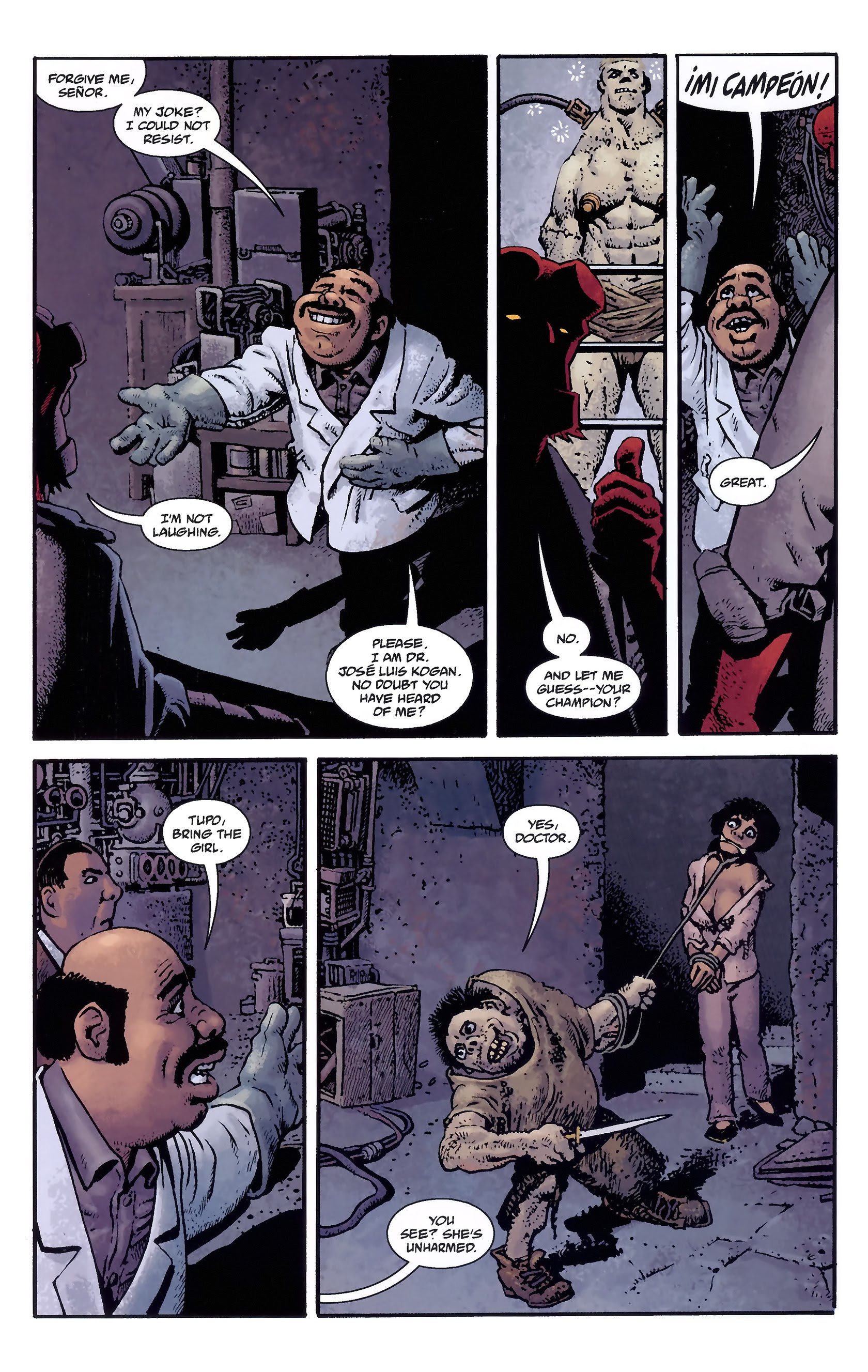 Read online Hellboy: House of the Living Dead comic -  Issue # TPB - 23