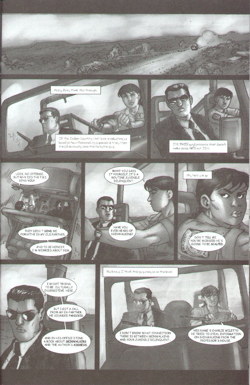 Read online Skinwalker comic -  Issue #1 - 23