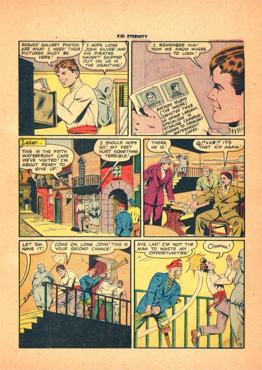 Read online Kid Eternity (1946) comic -  Issue #7 - 42