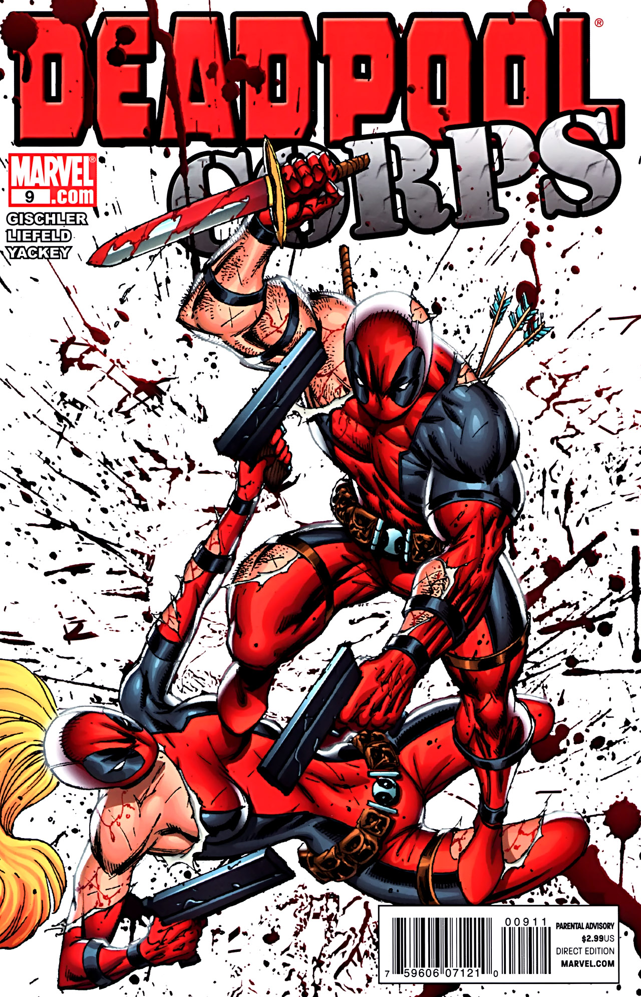 Read online Deadpool Corps (2010) comic -  Issue #9 - 1