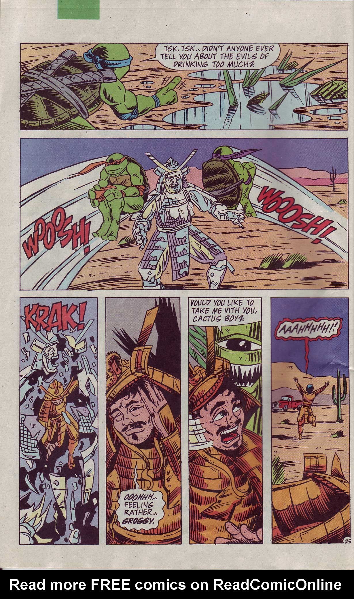 Read online Teenage Mutant Ninja Turtles Adventures (1989) comic -  Issue # _Special 10 - 35