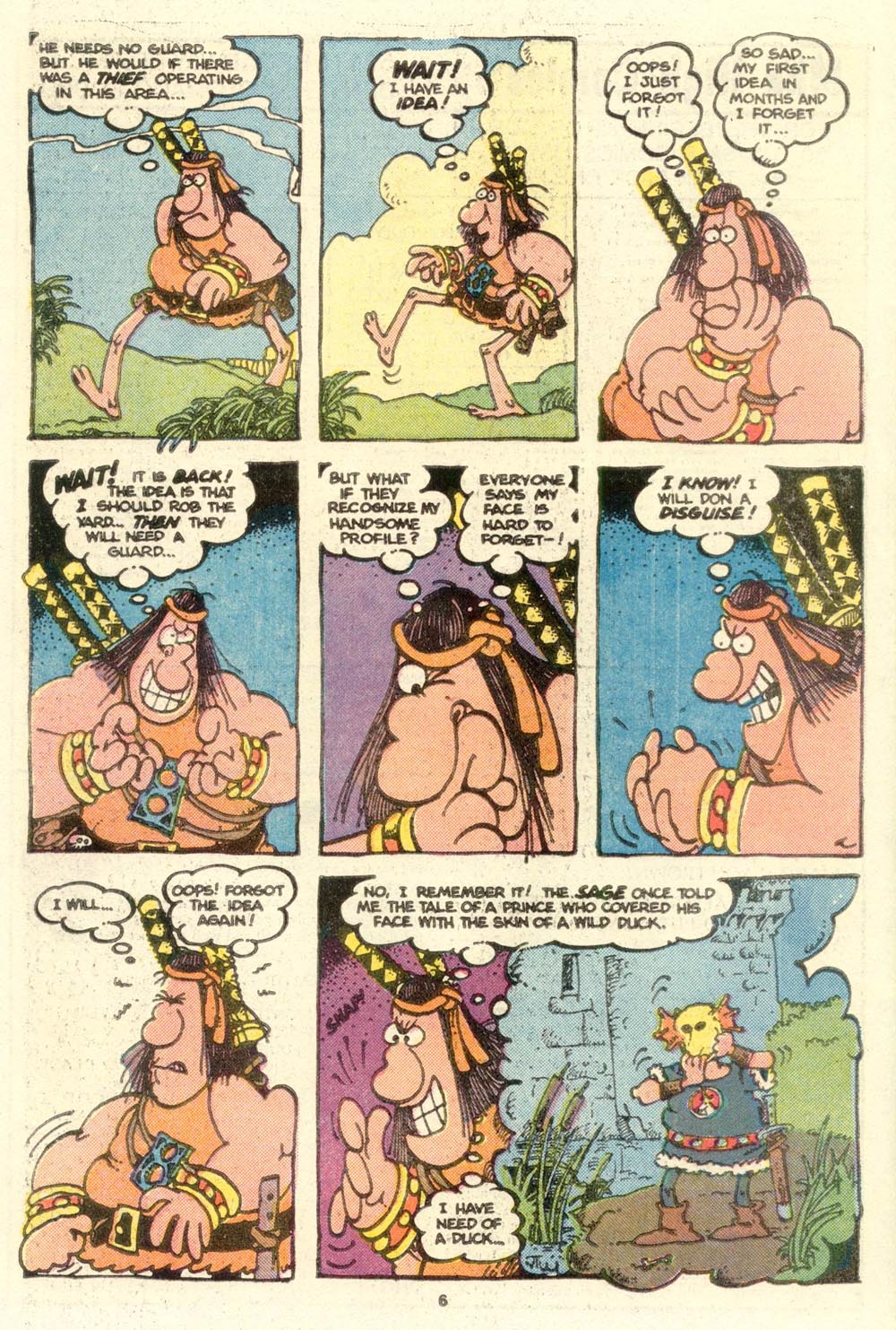 Read online Sergio Aragonés Groo the Wanderer comic -  Issue #16 - 6