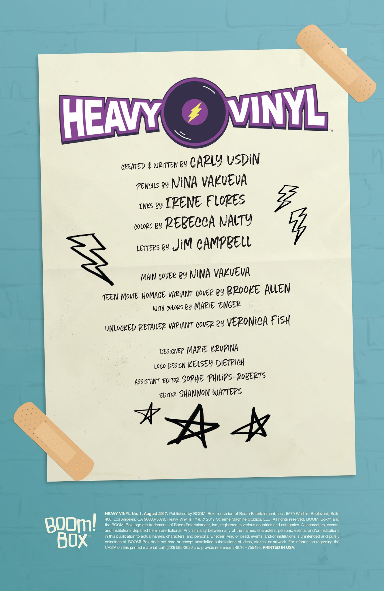 Read online Heavy Vinyl comic -  Issue #1 - 2