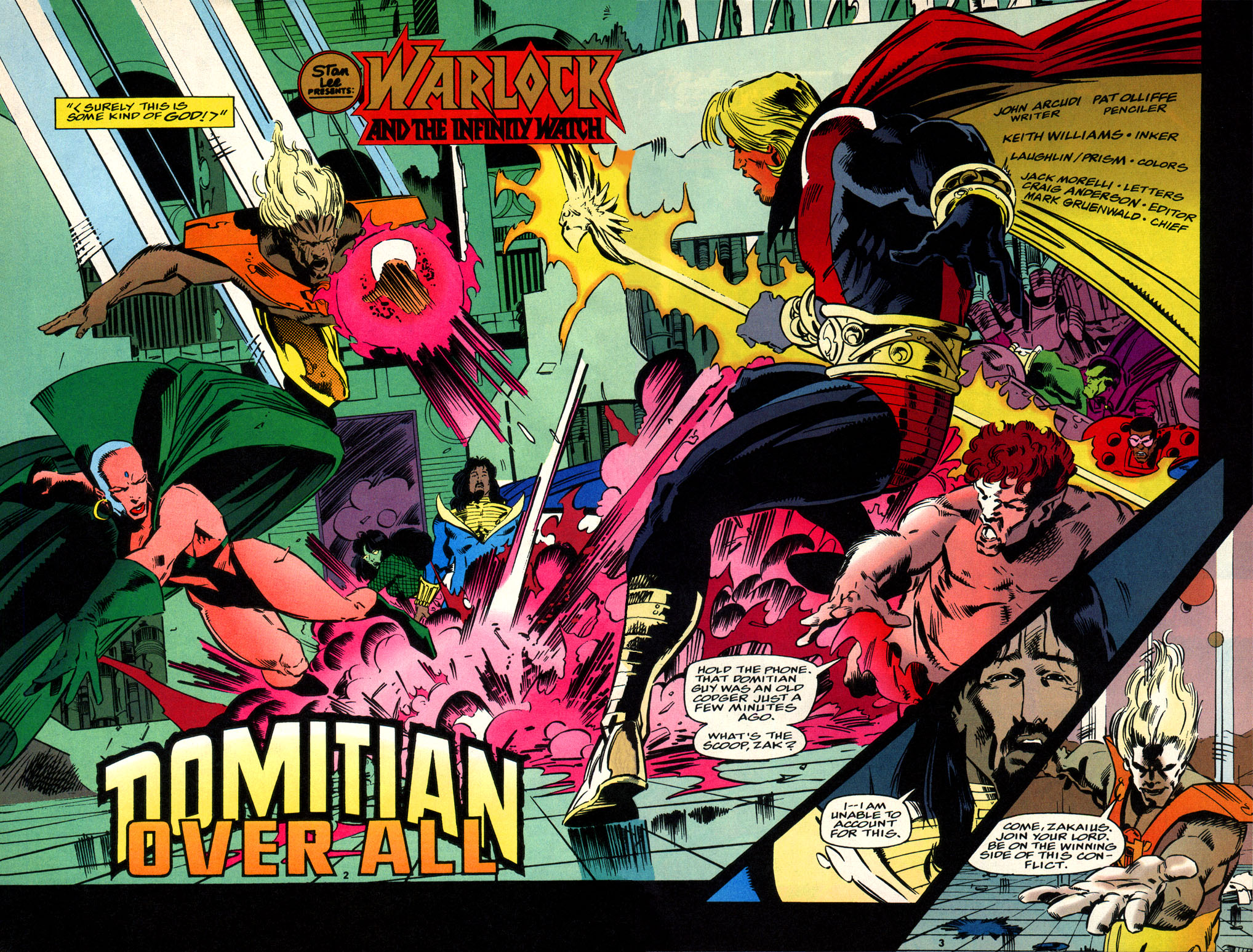 Read online Warlock and the Infinity Watch comic -  Issue #39 - 3