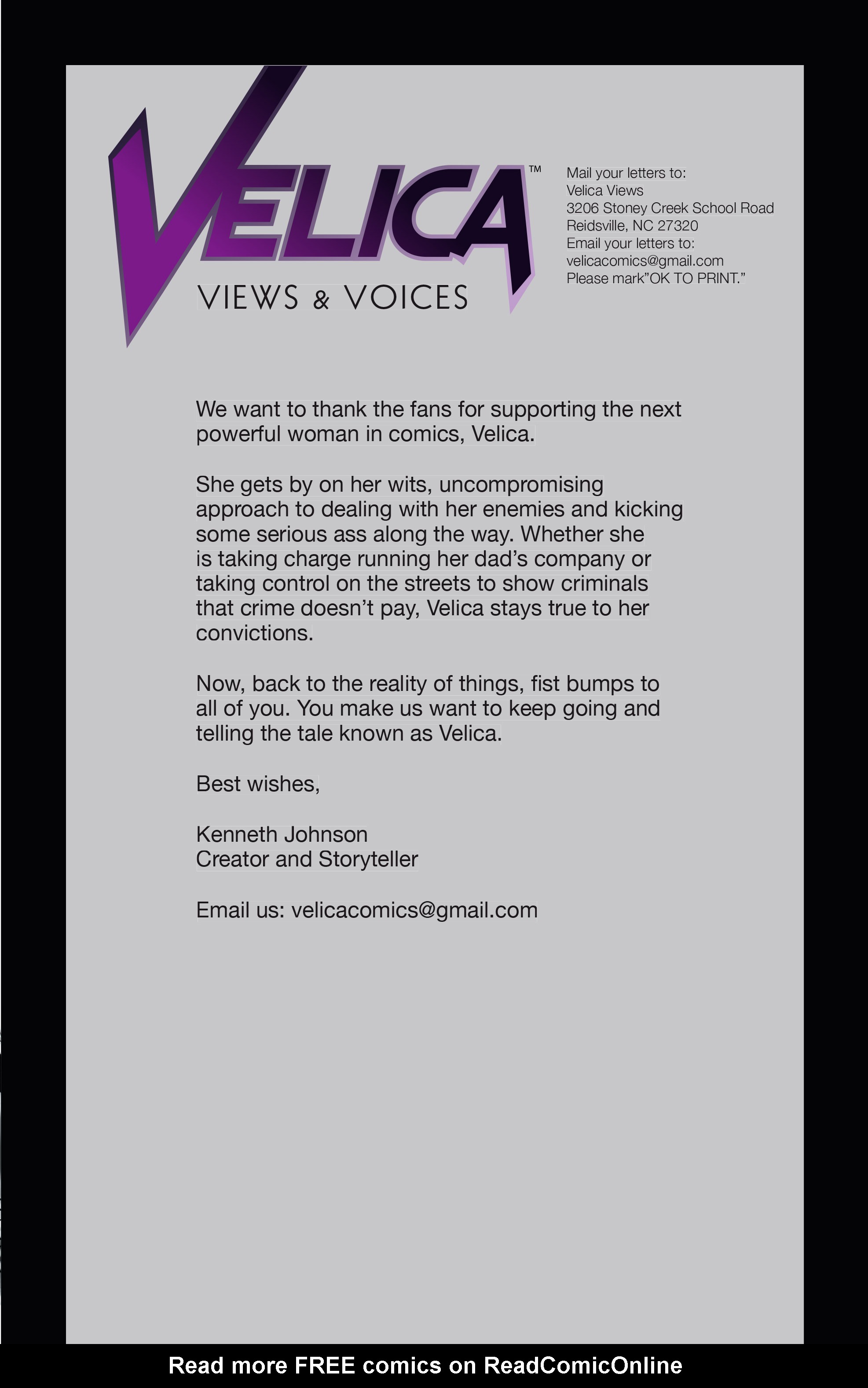 Read online Velica comic -  Issue #6 - 25