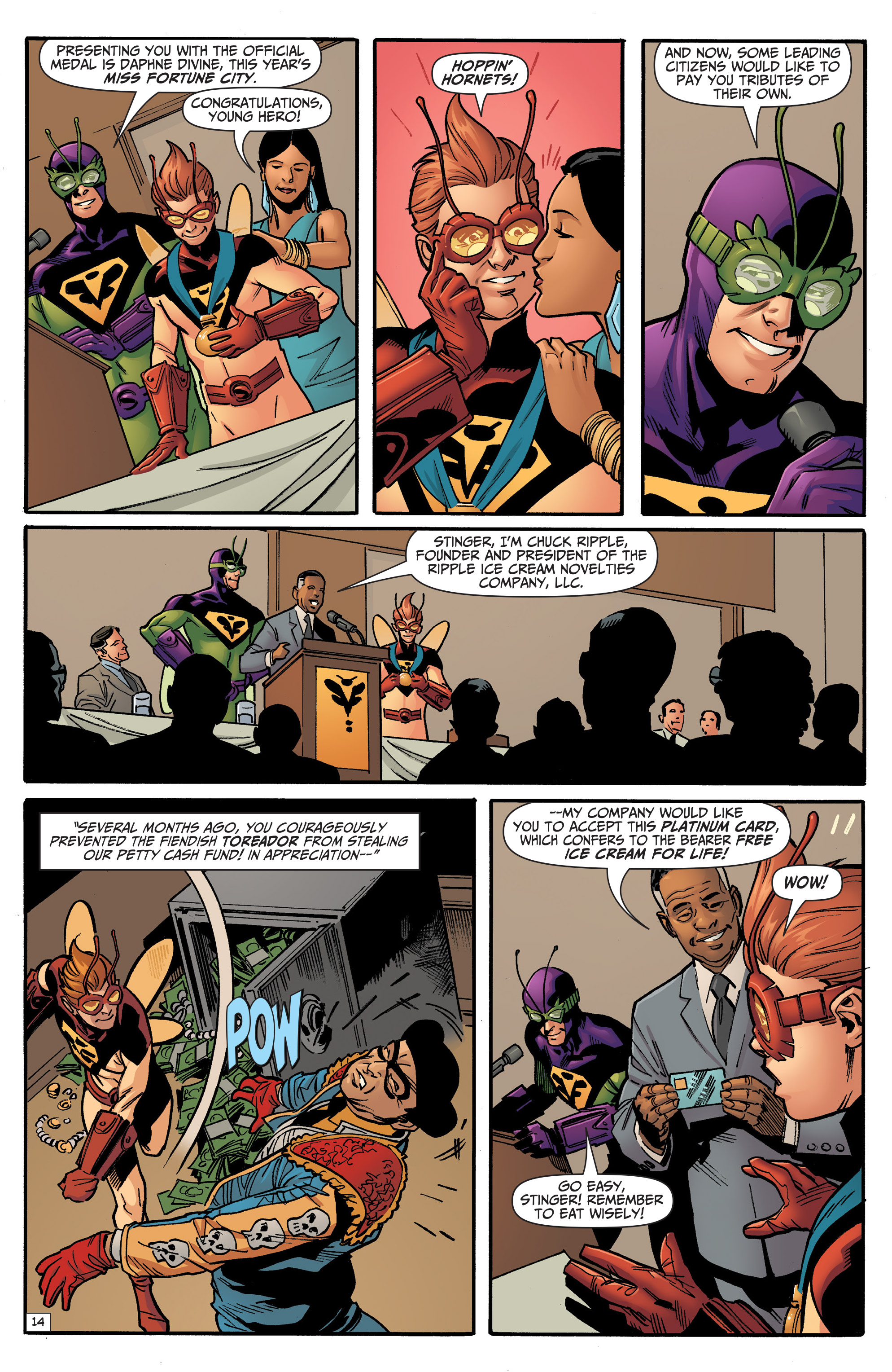 Read online Dragonfly & Dragonflyman comic -  Issue #5 - 16