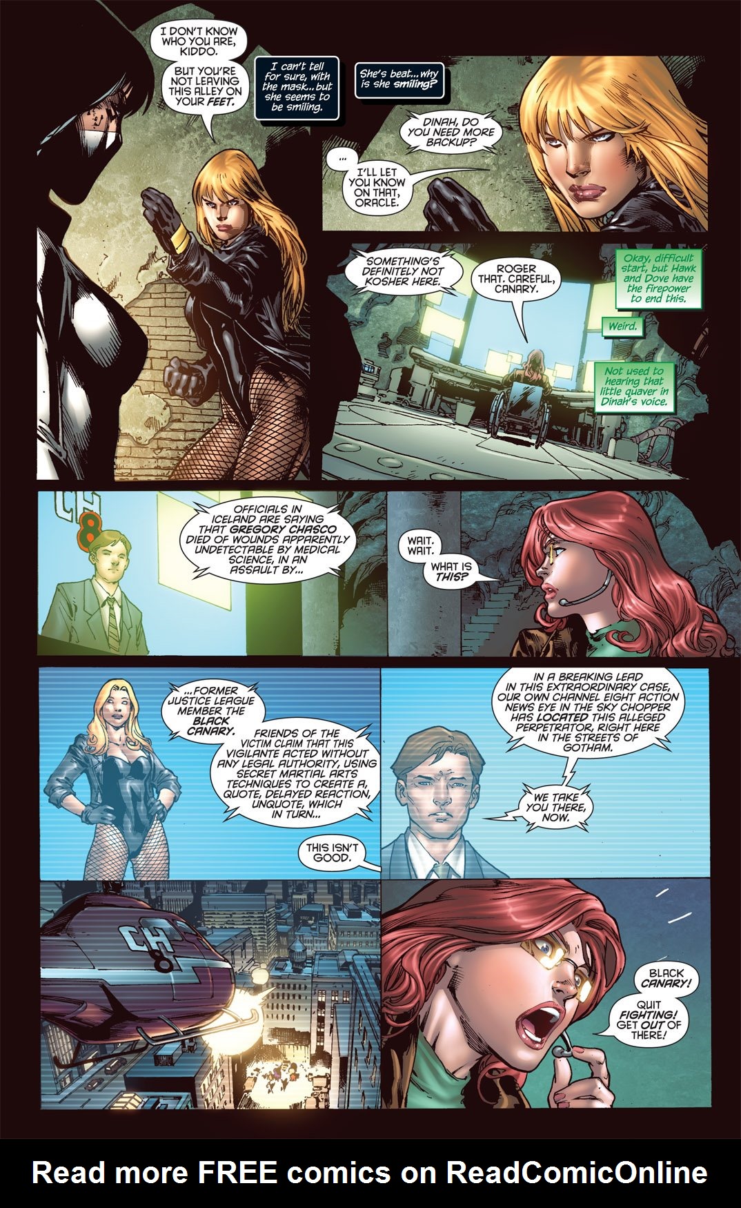 Read online Birds of Prey (2010) comic -  Issue #2 - 11