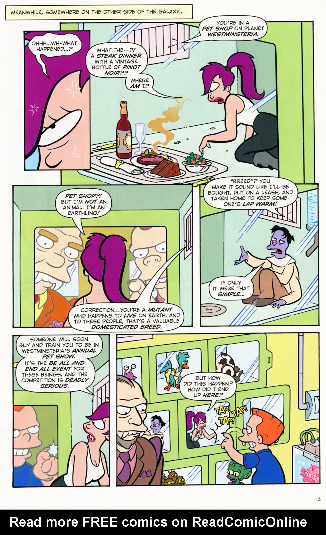 Read online Futurama Comics comic -  Issue #54 - 12