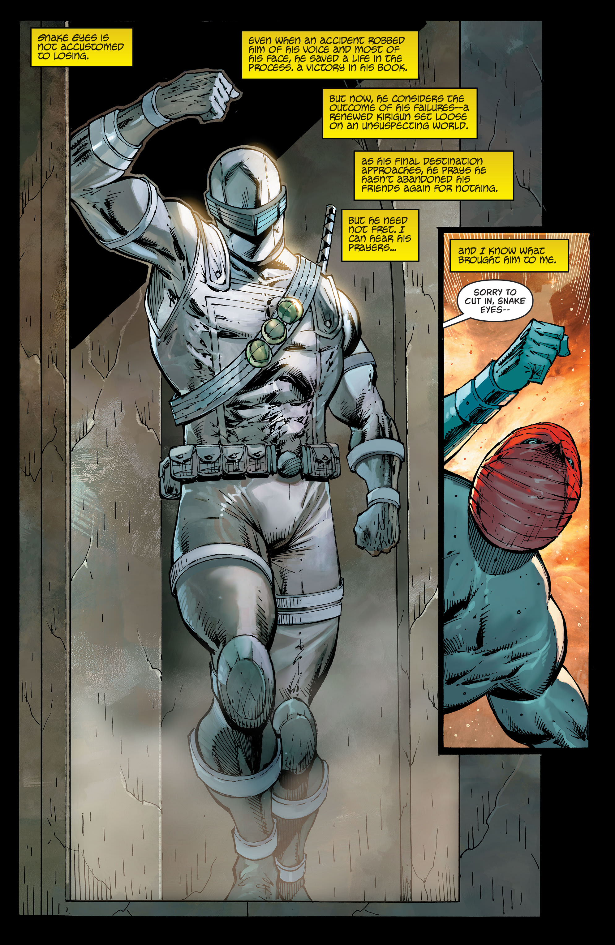 Read online Snake Eyes: Deadgame comic -  Issue #4 - 3