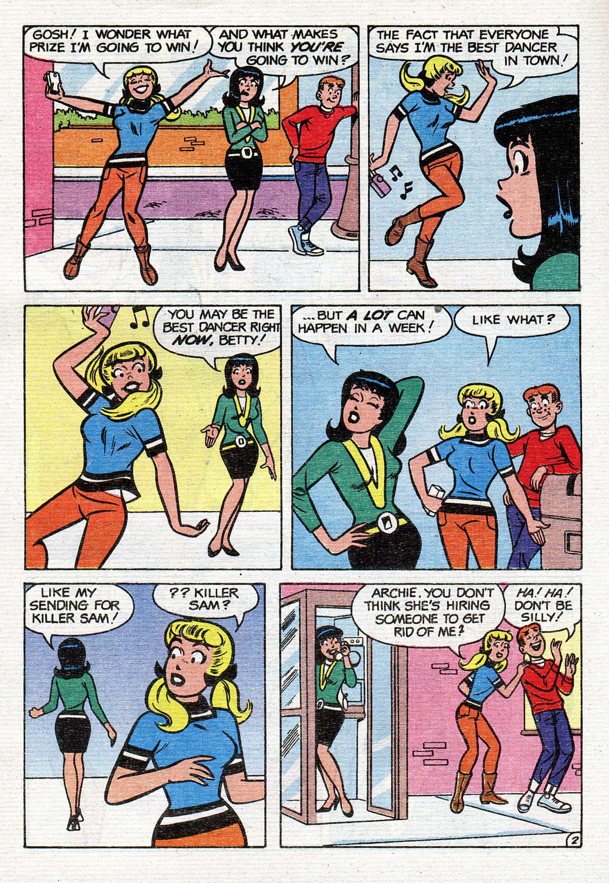 Read online Betty and Veronica Digest Magazine comic -  Issue #54 - 151