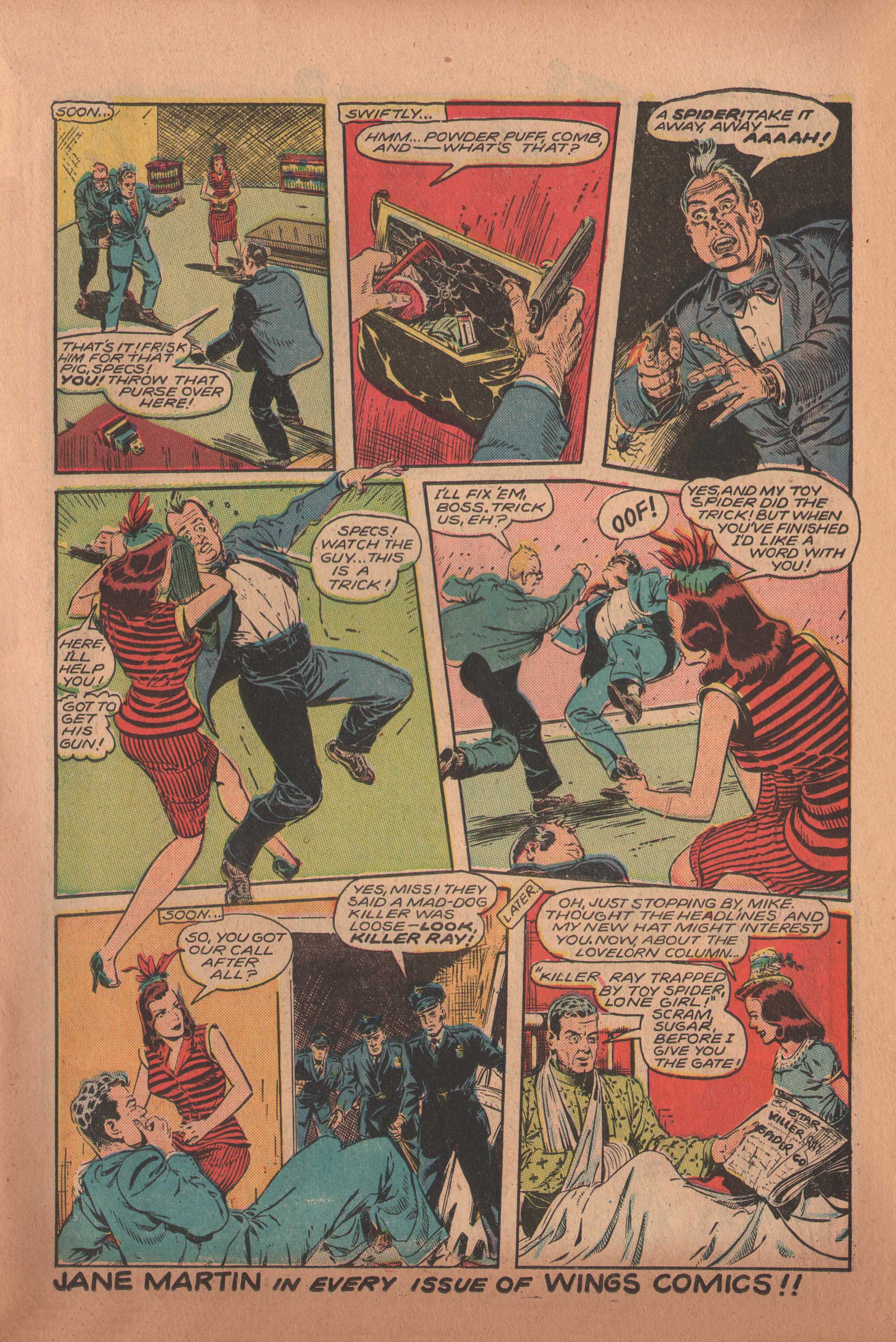 Read online Wings Comics comic -  Issue #94 - 19