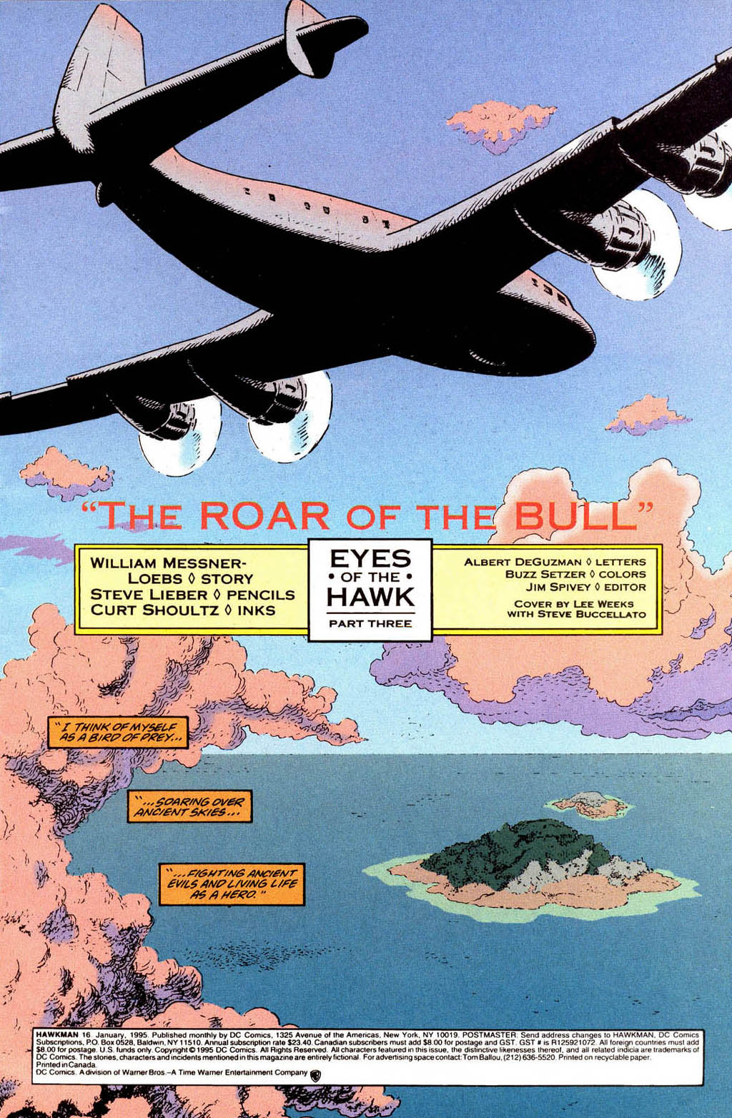 Hawkman (1993) Issue #16 #19 - English 2