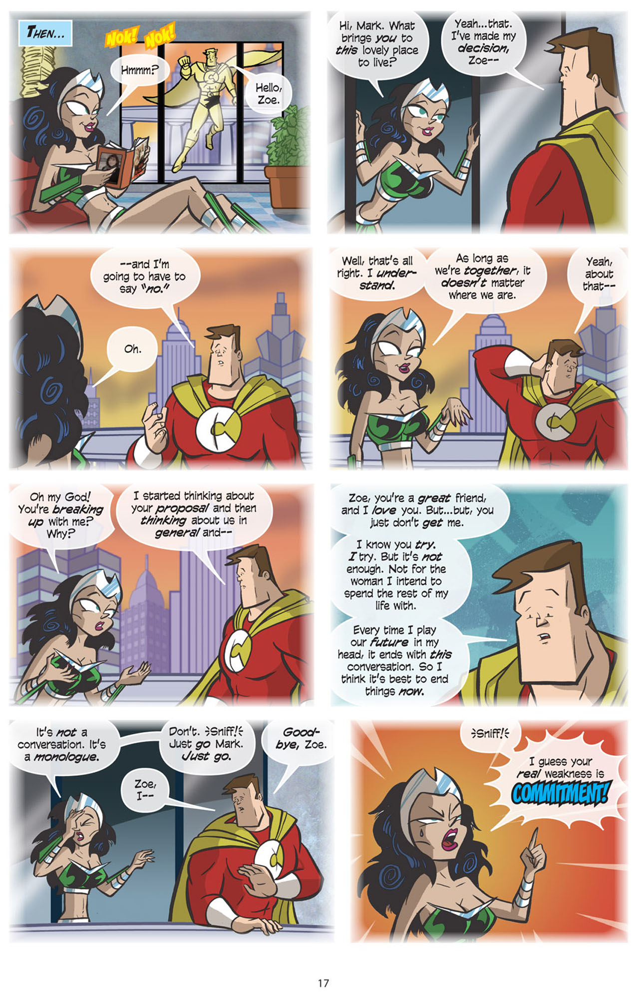 Read online Love and Capes comic -  Issue #6 - 19
