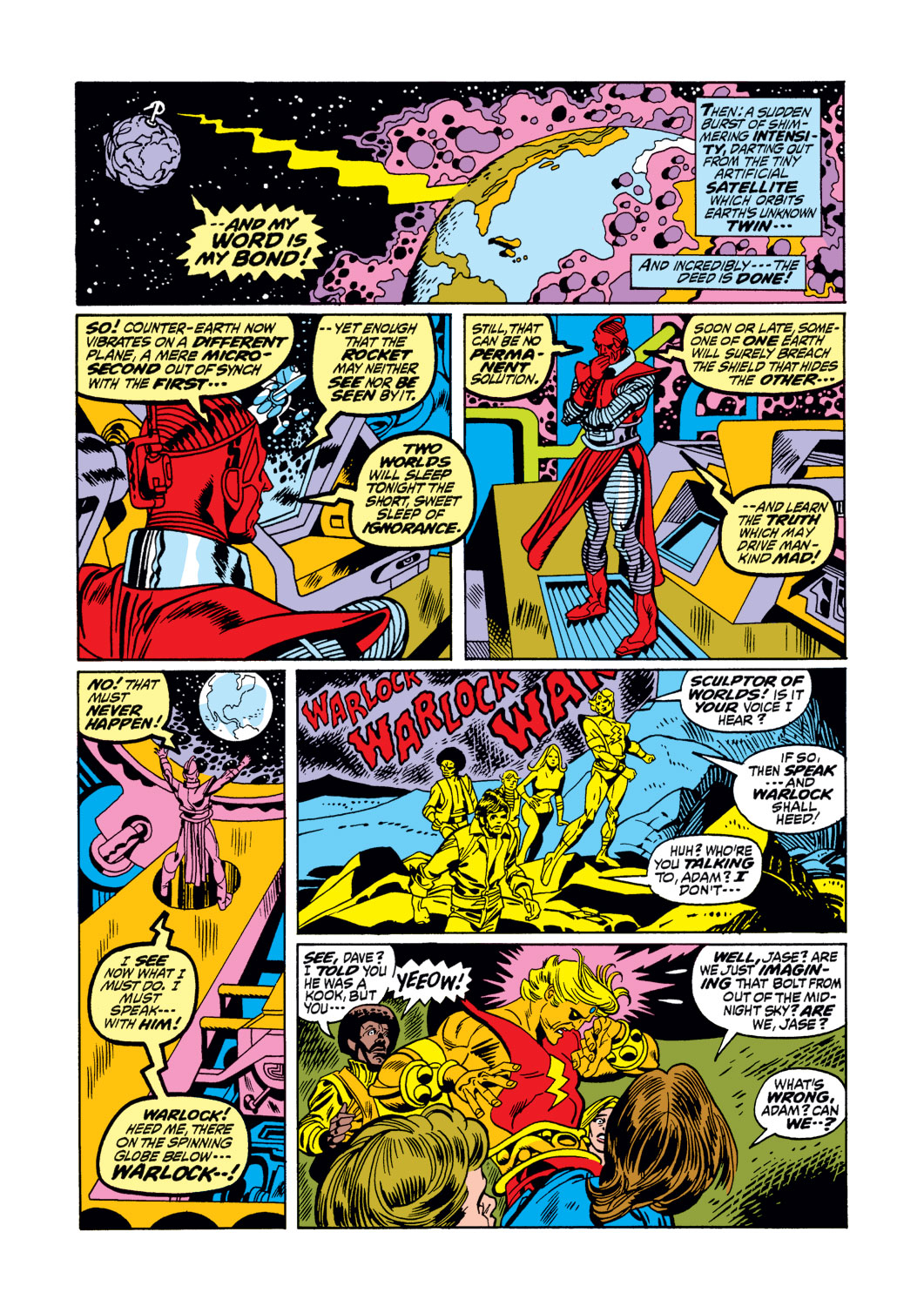 Read online Warlock (1972) comic -  Issue #1 - 5