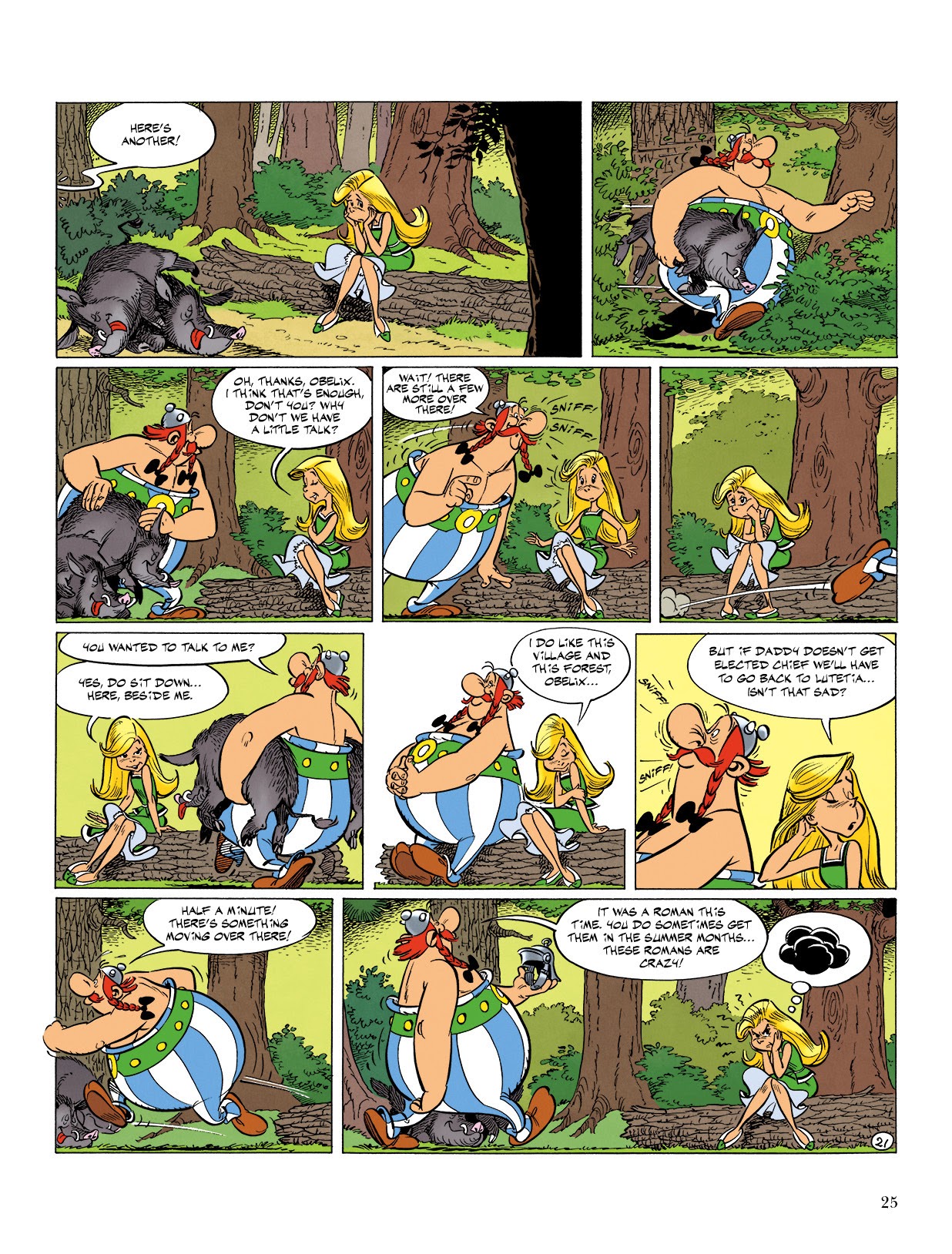 Read online Asterix comic -  Issue #21 - 26