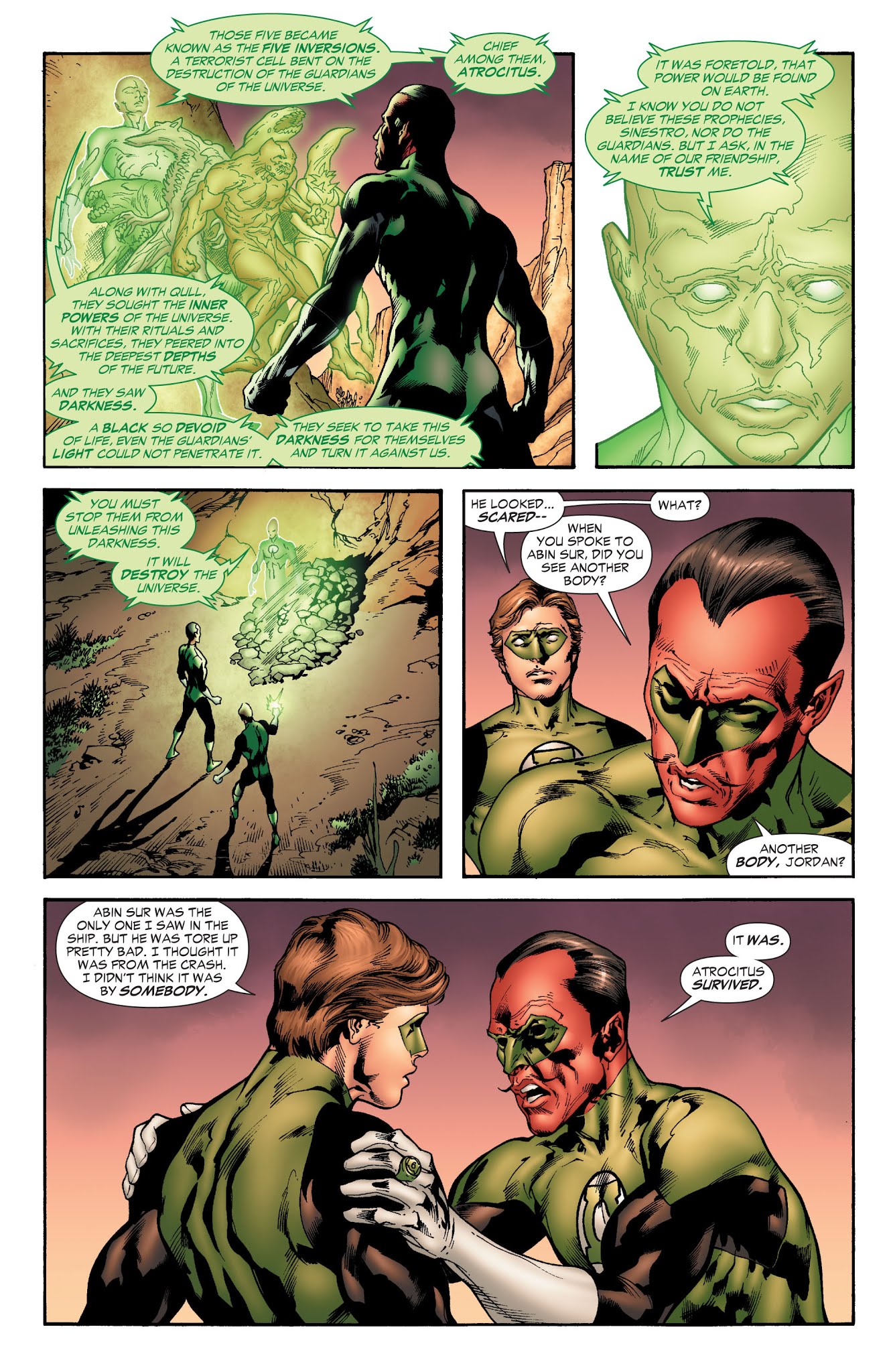 Read online Green Lantern (2005) comic -  Issue # _TPB 5 (Part 2) - 16