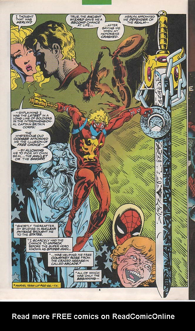Read online Excalibur (1988) comic -  Issue #53 - 5