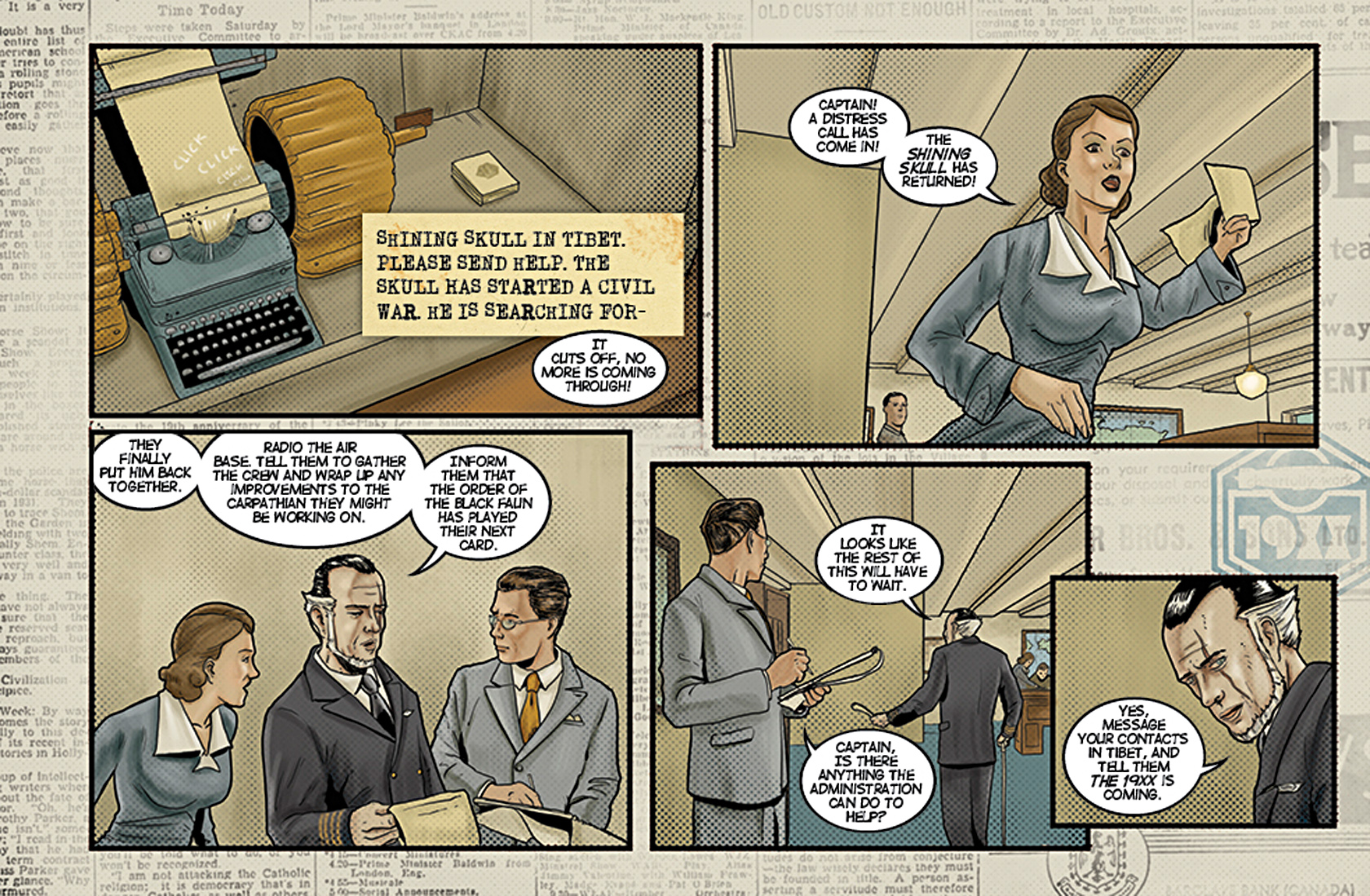 Read online The Adventures of the 19XX comic -  Issue #3 - 14