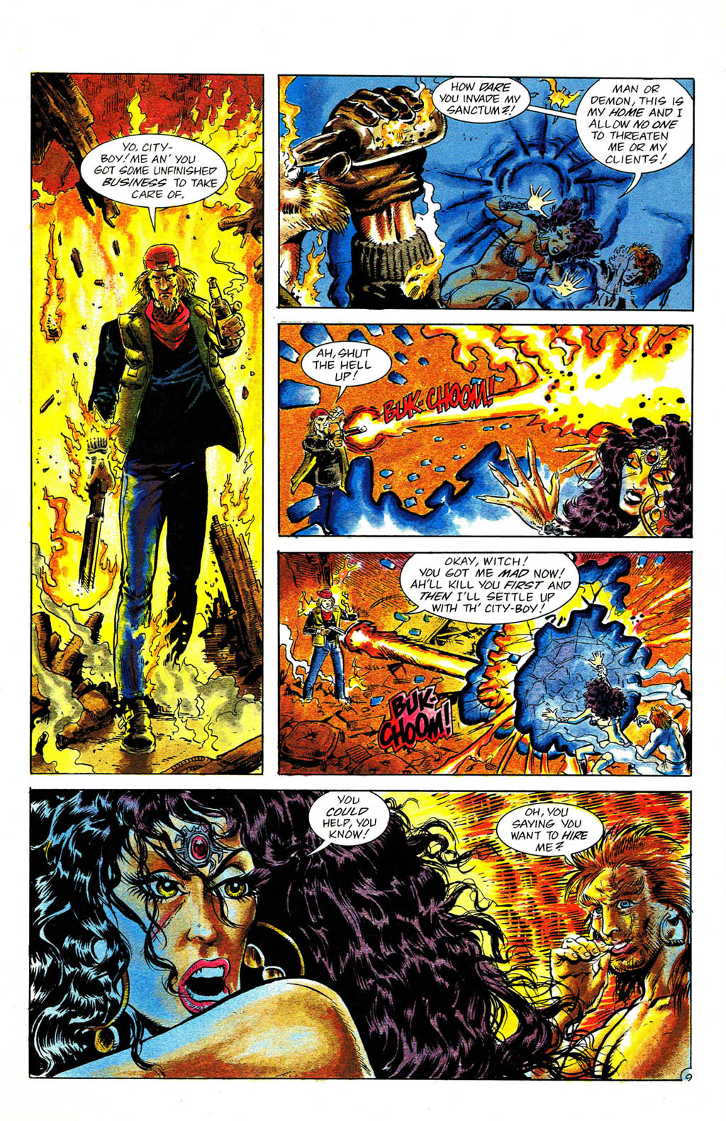 Read online Grimjack comic -  Issue #65 - 11