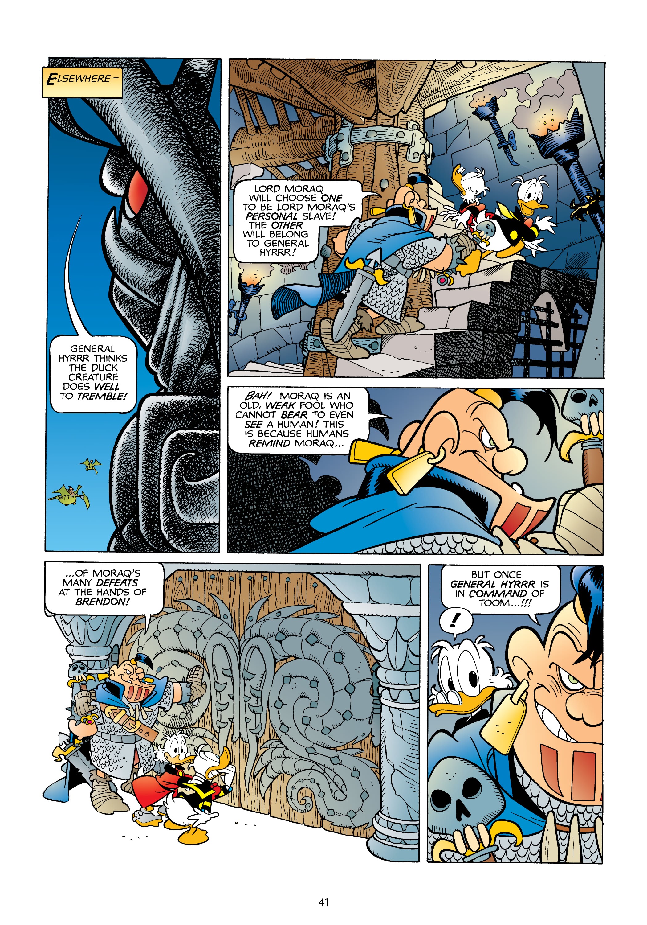 Read online Donald Duck and Uncle Scrooge: World of the Dragonlords comic -  Issue # TPB (Part 1) - 42