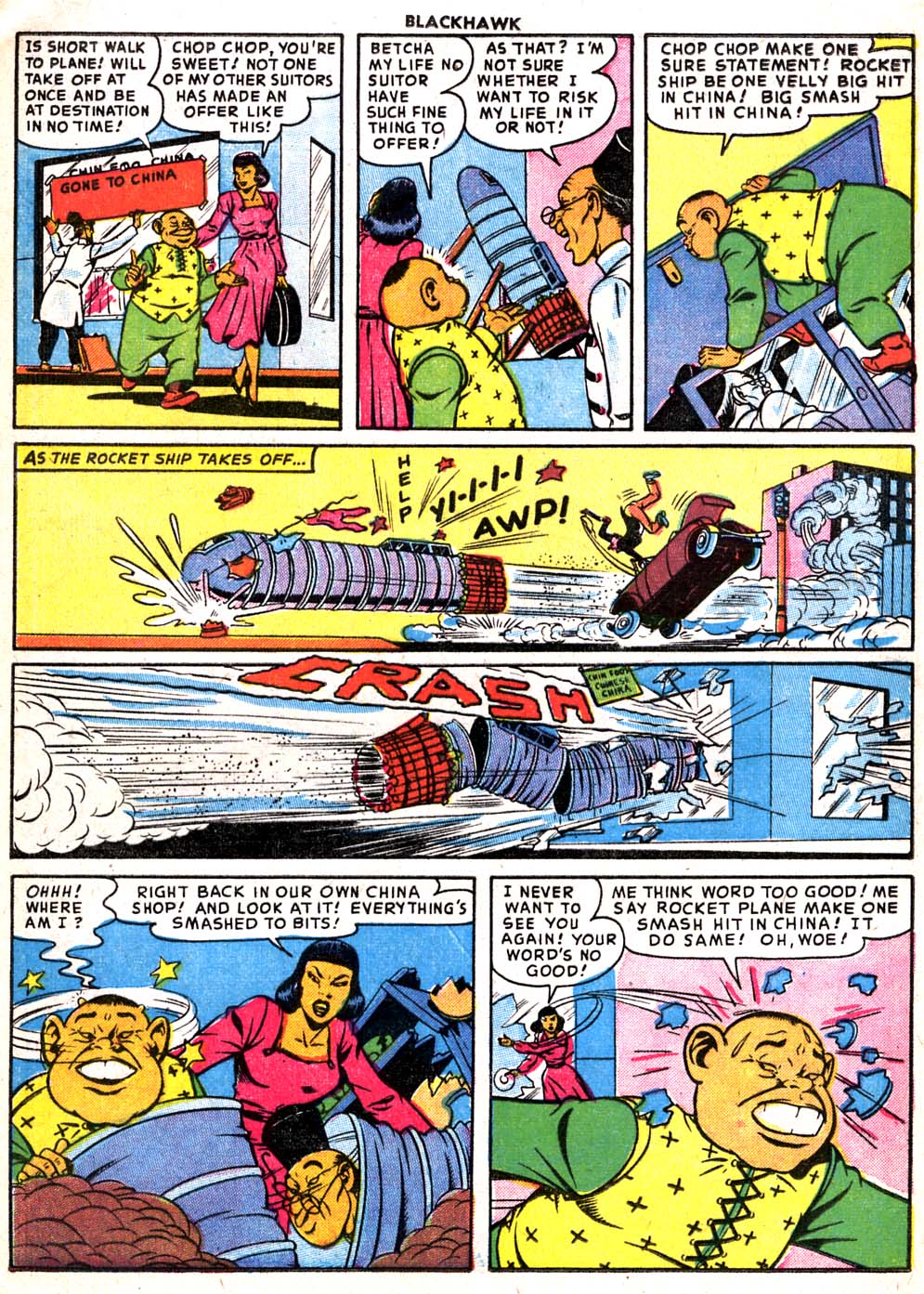 Read online Blackhawk (1957) comic -  Issue #91 - 18