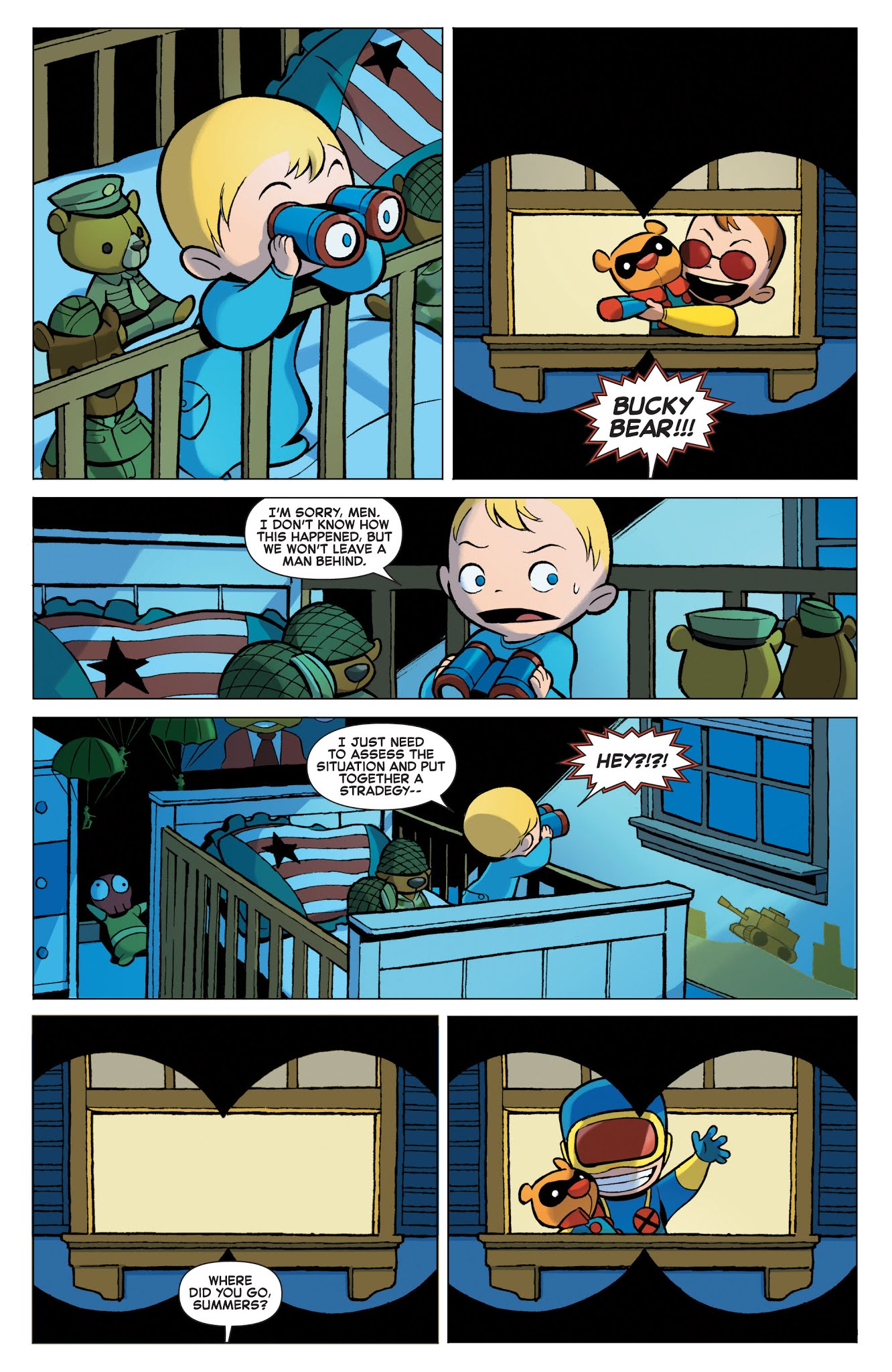 Read online Young Marvel: Little X-Men, Little Avengers, Big Trouble comic -  Issue # TPB - 7