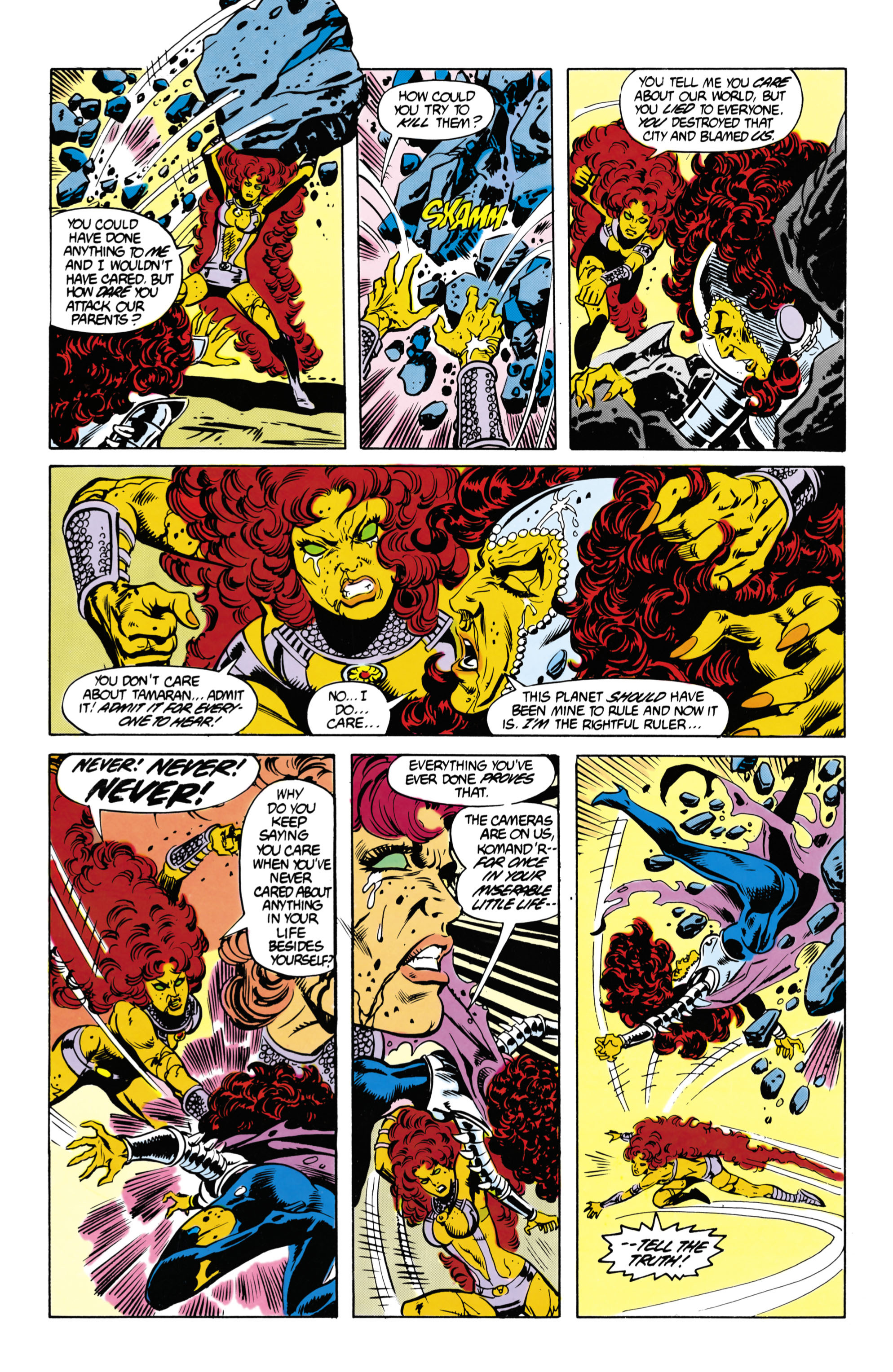 Read online The New Teen Titans (1984) comic -  Issue #23 - 21