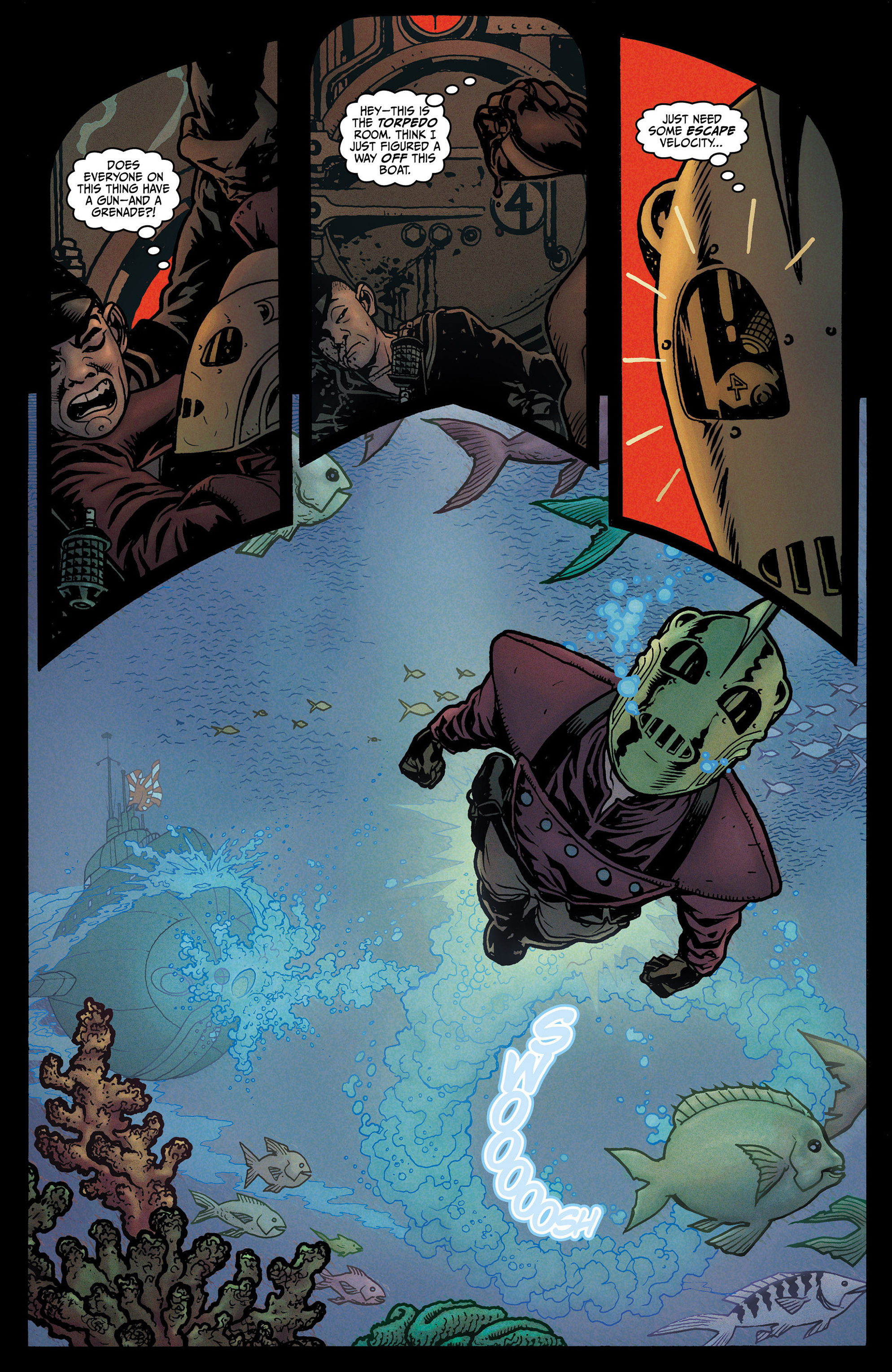 Read online Rocketeer Adventures (2011) comic -  Issue #4 - 19
