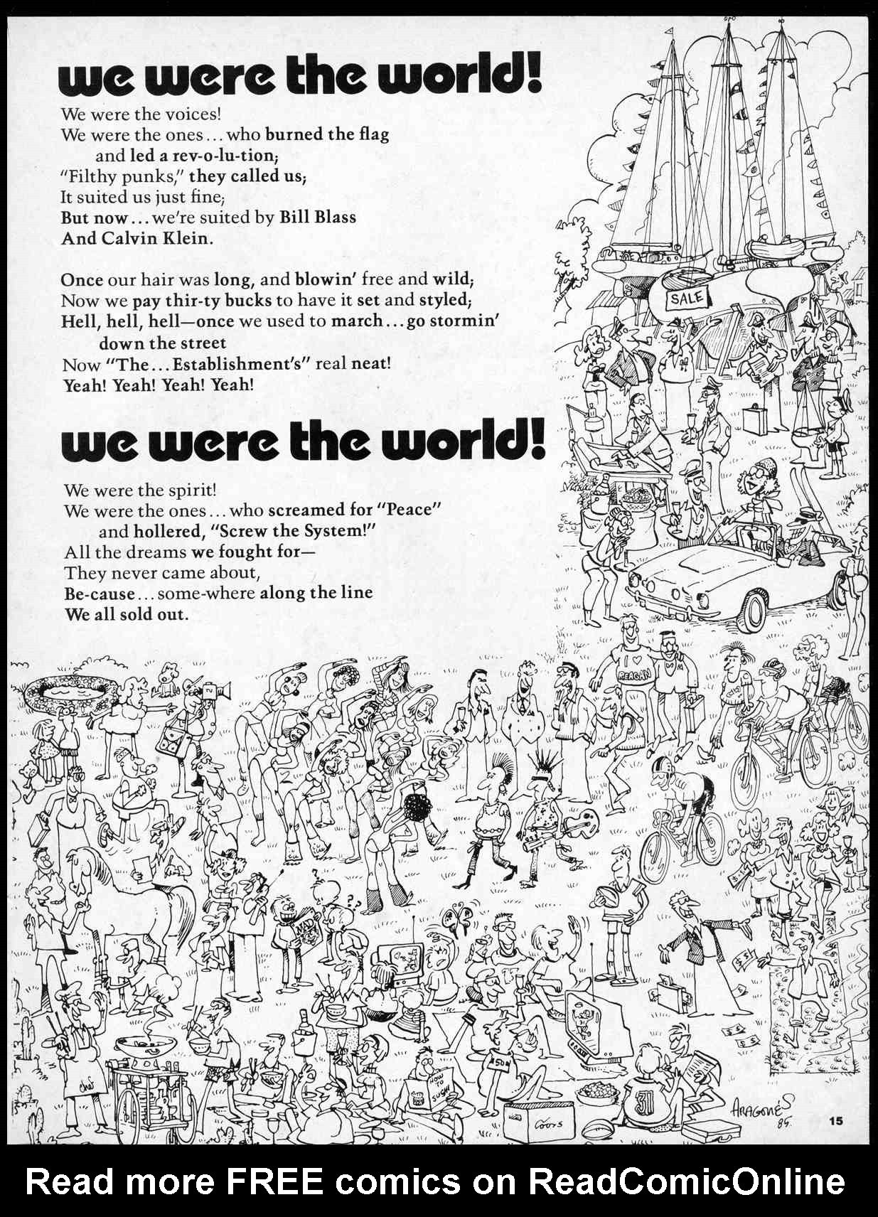 Read online MAD comic -  Issue #257 - 17