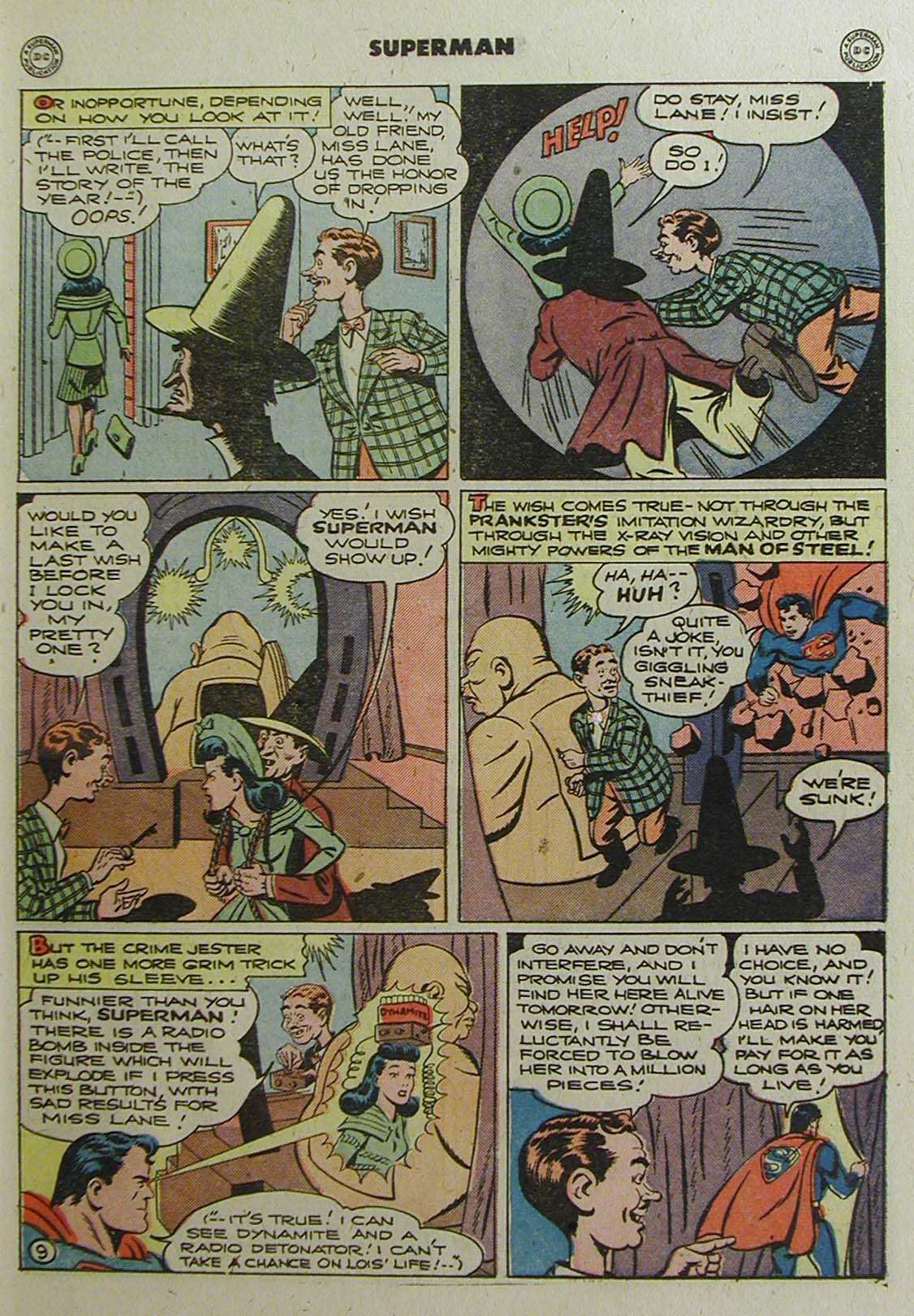 Read online Superman (1939) comic -  Issue #29 - 11