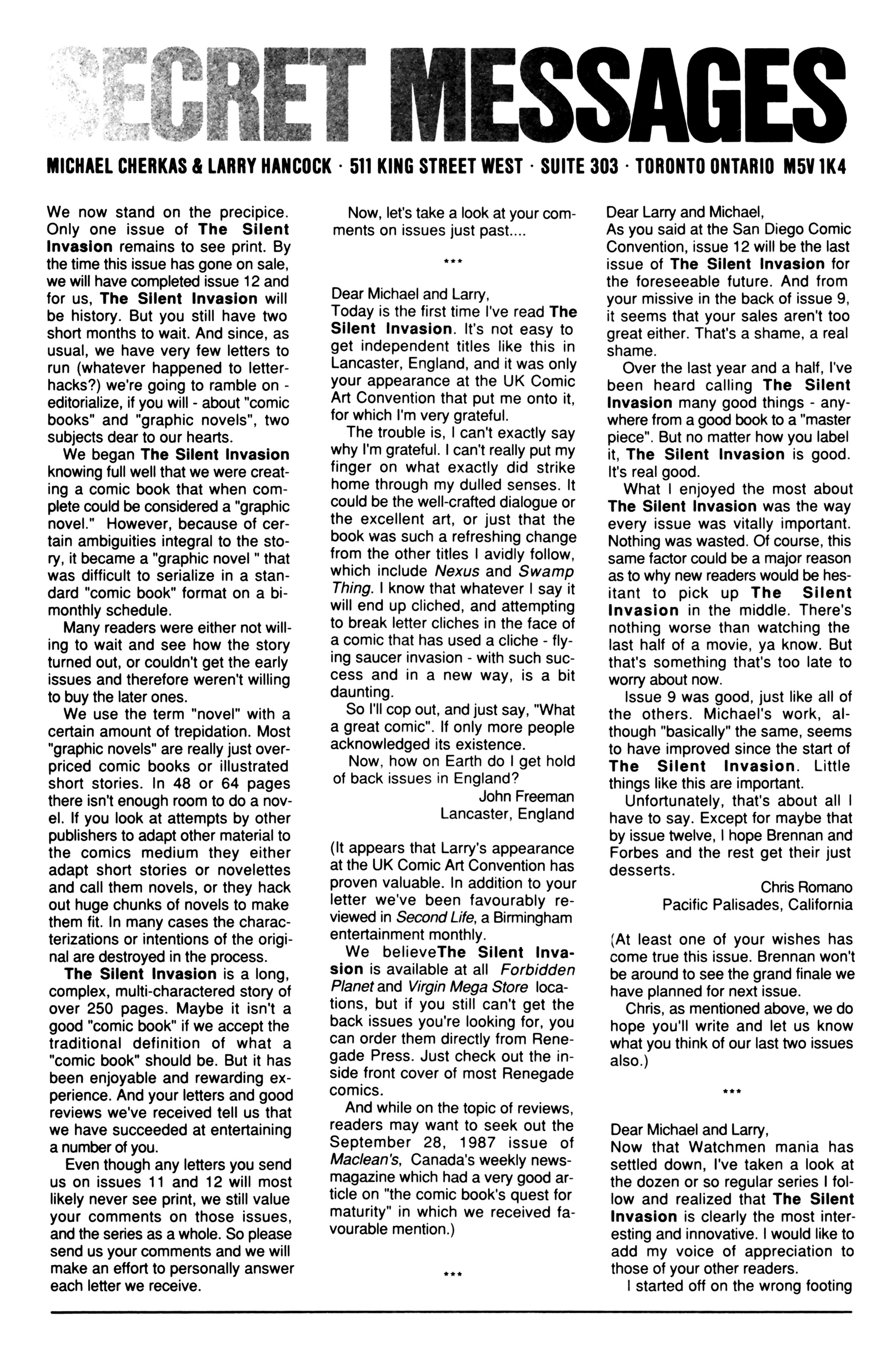 Read online Silent Invasion comic -  Issue #11 - 25