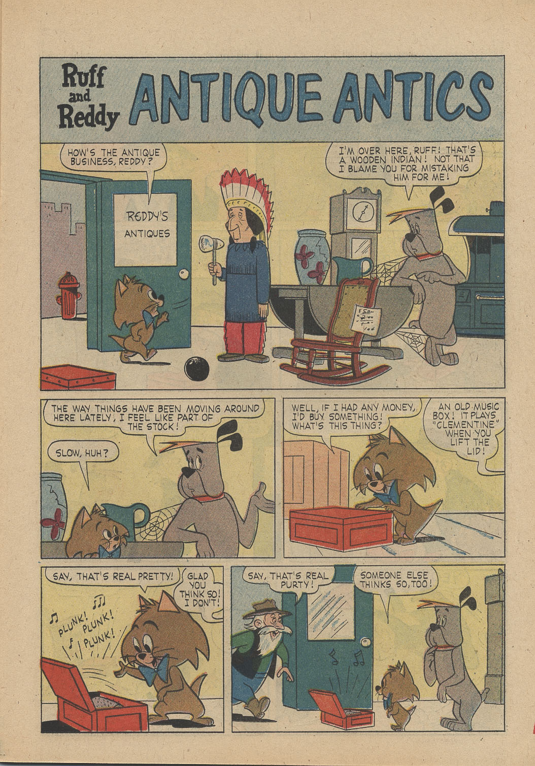 Read online Ruff and Reddy comic -  Issue #10 - 11