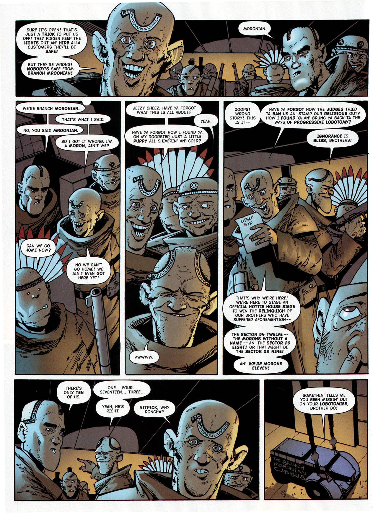 Read online Judge Dredd Megazine (Vol. 5) comic -  Issue #237 - 28