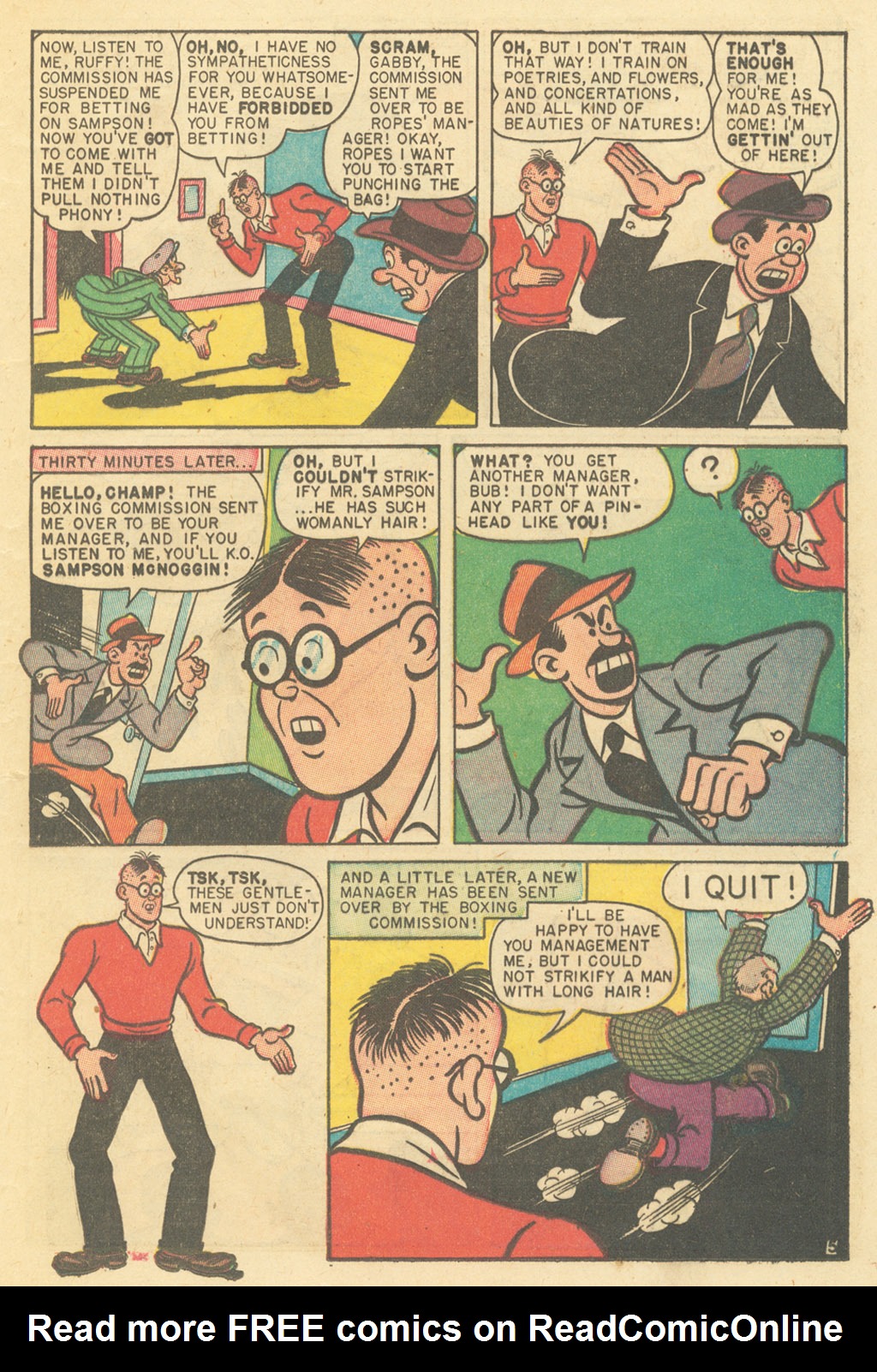 Read online Margie Comics comic -  Issue #38 - 37
