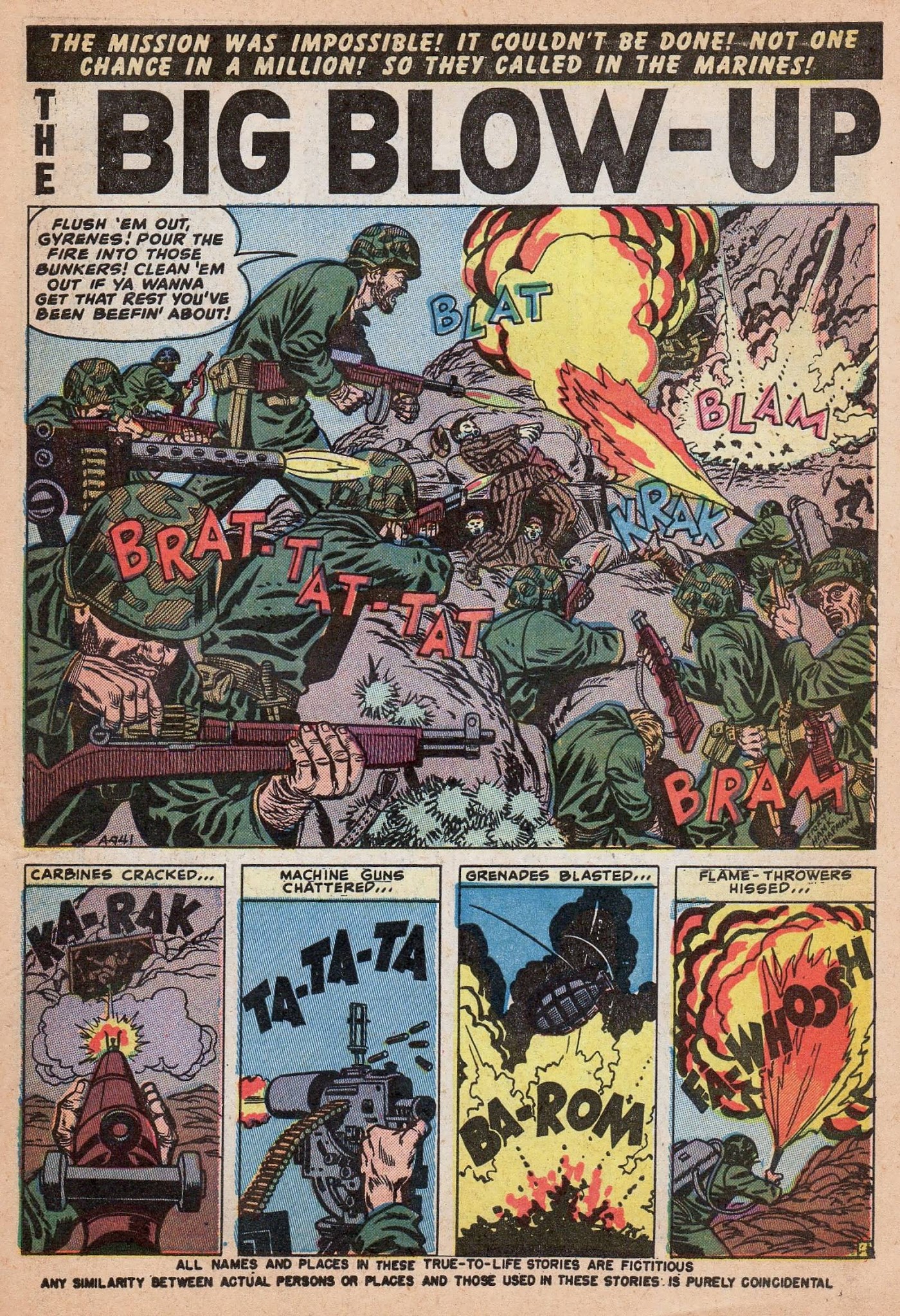 Read online War Action comic -  Issue #6 - 3